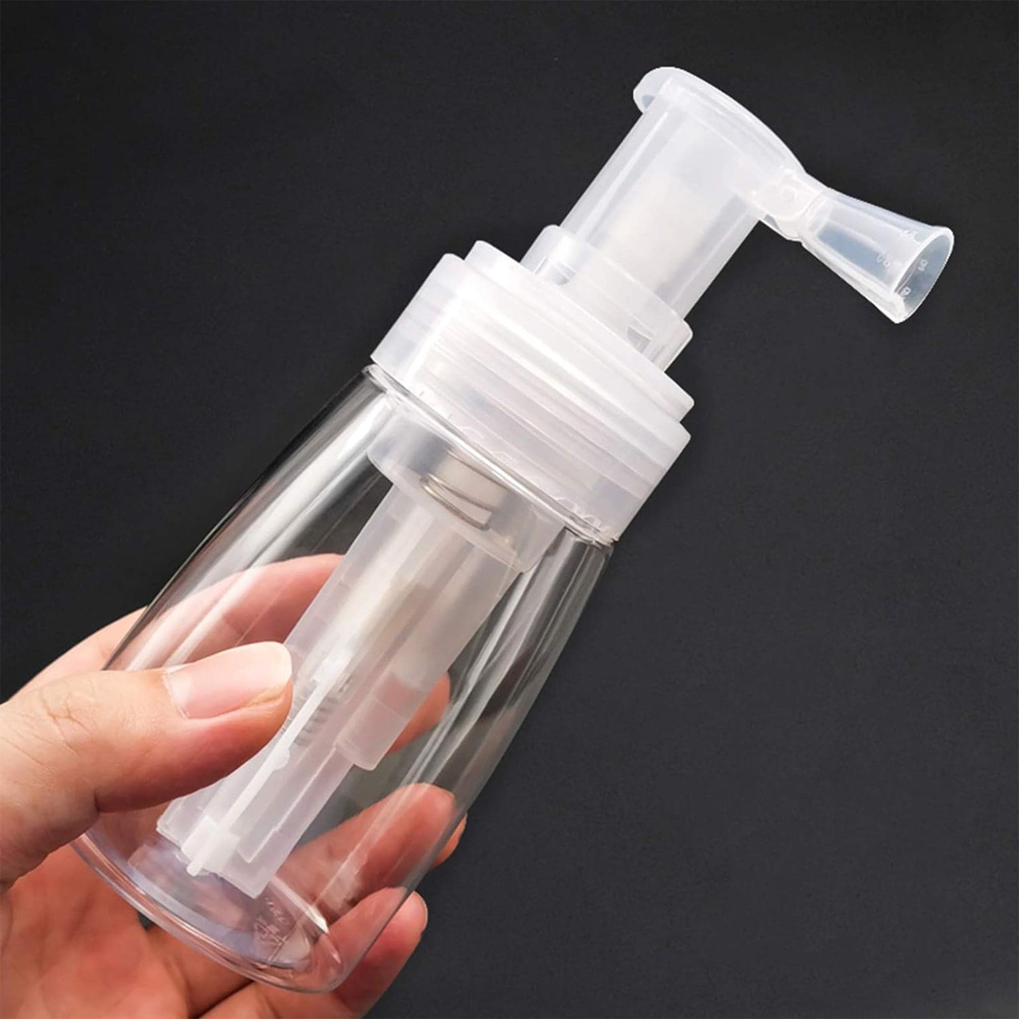 Eson - Powder Spray Bottle Empty Refillable Locking Nozzle 180ml