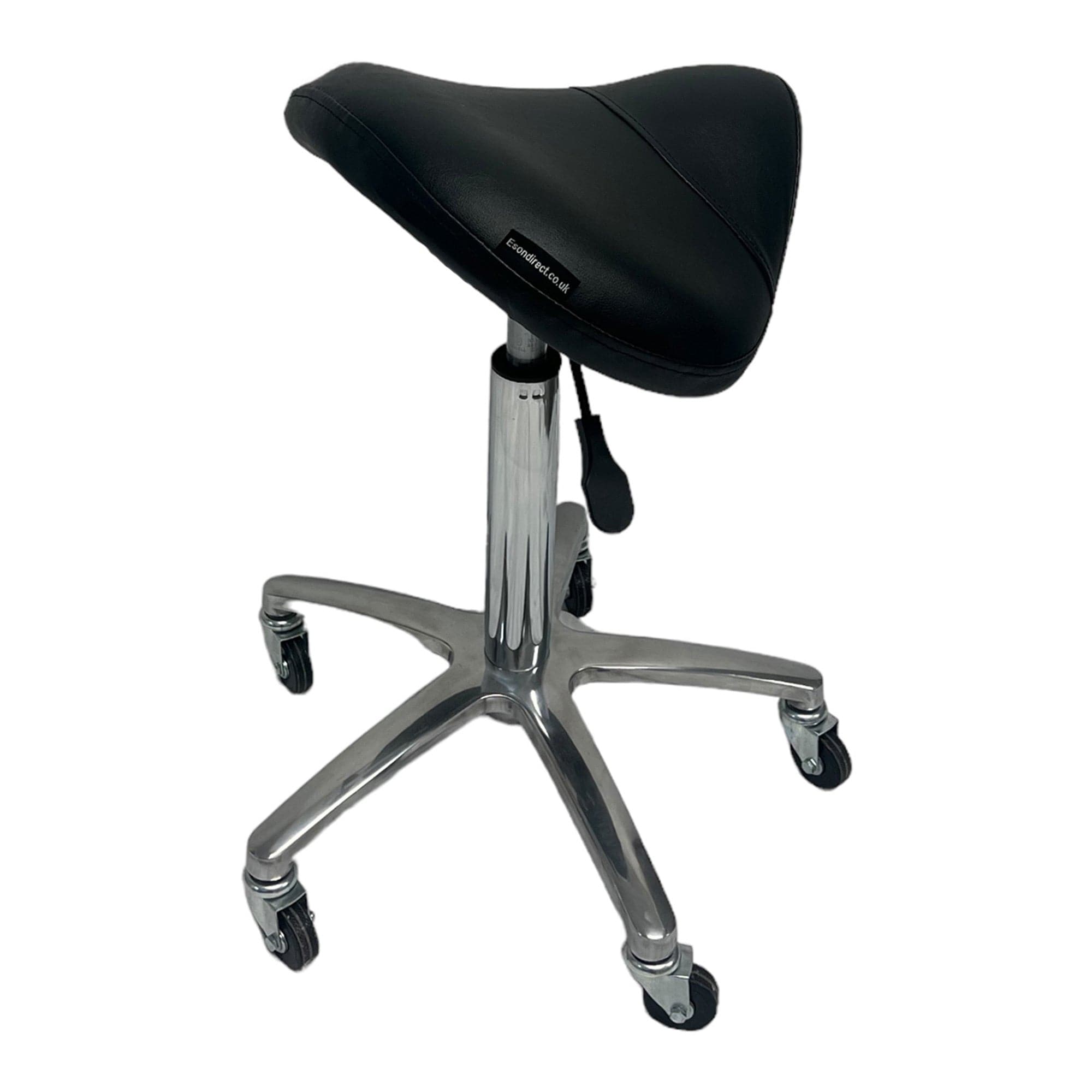 Eson - Salon Saddle Chair Adjustable Ergonomic Stool with Wheels
