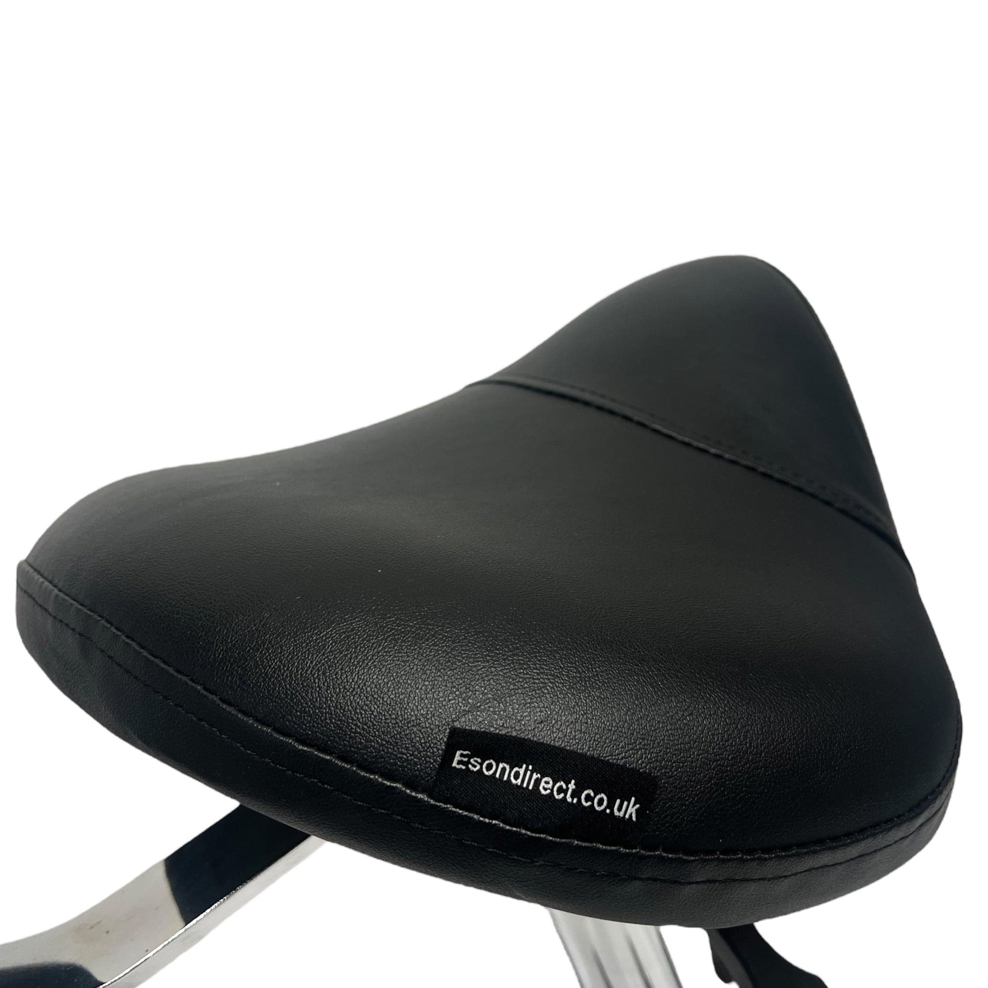 Eson - Saddle Chair with Backrest Ergonomic Rolling Stool for Salon & Clinic