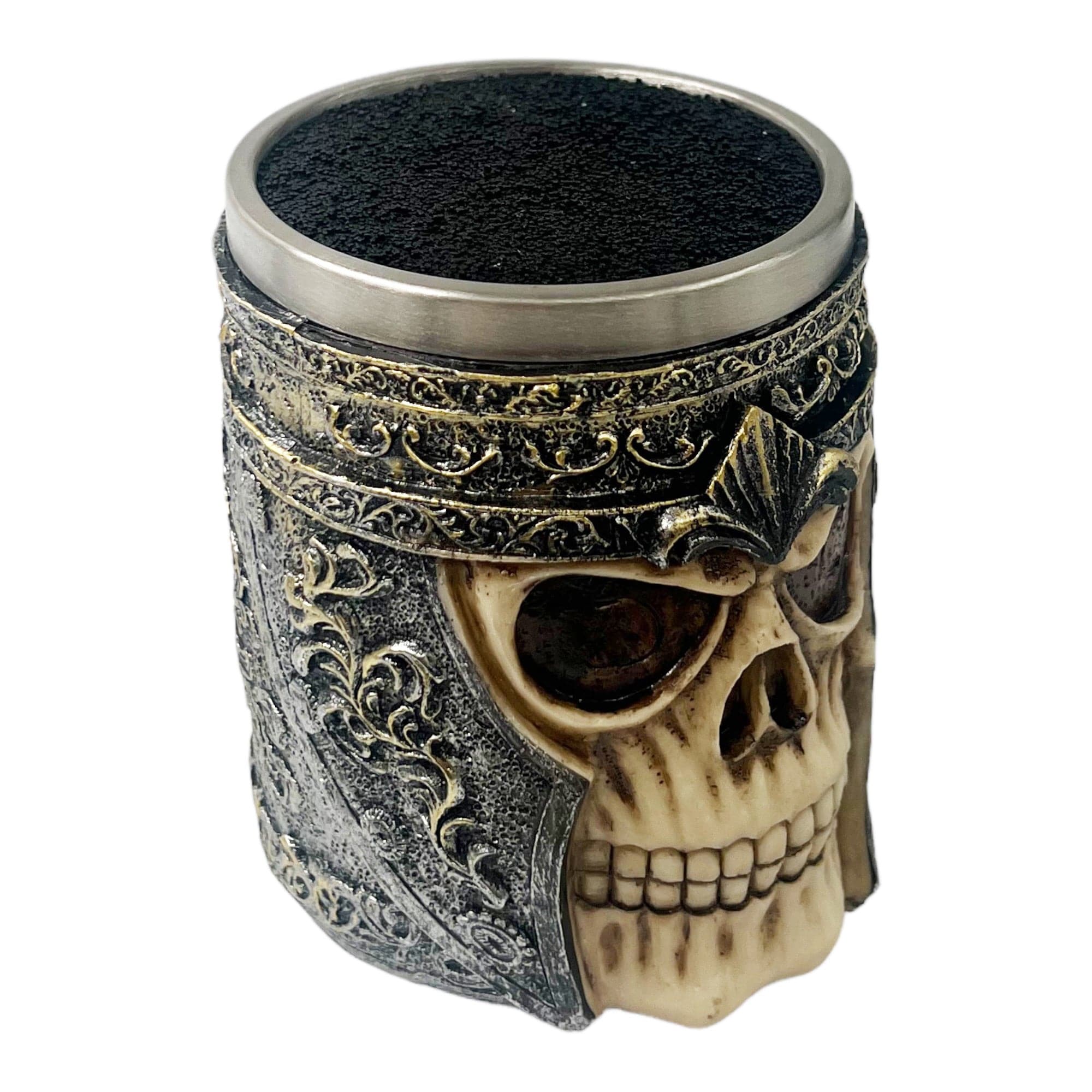 Eson - Scissors Holder Soldier Skull With Bristles