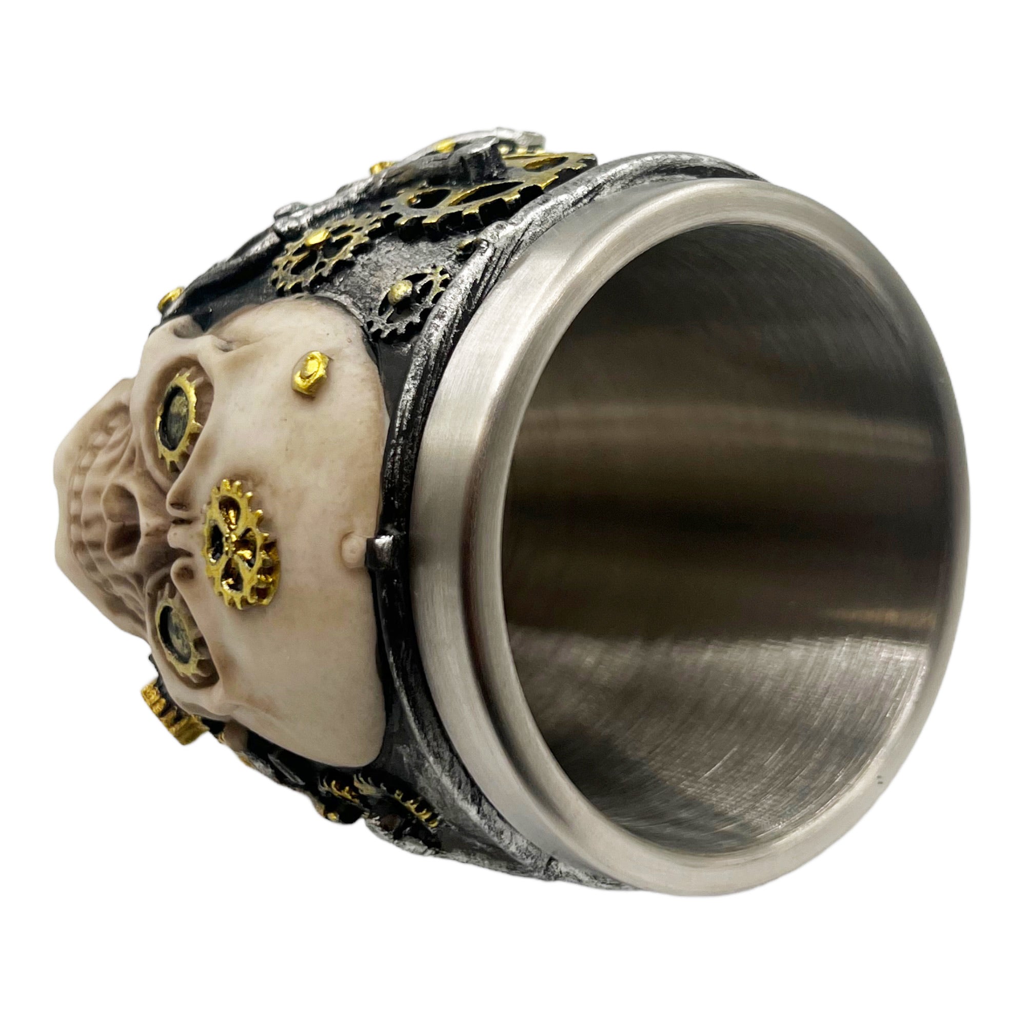 Eson - Shaving Bowl Stainless Steel Skull Collection
