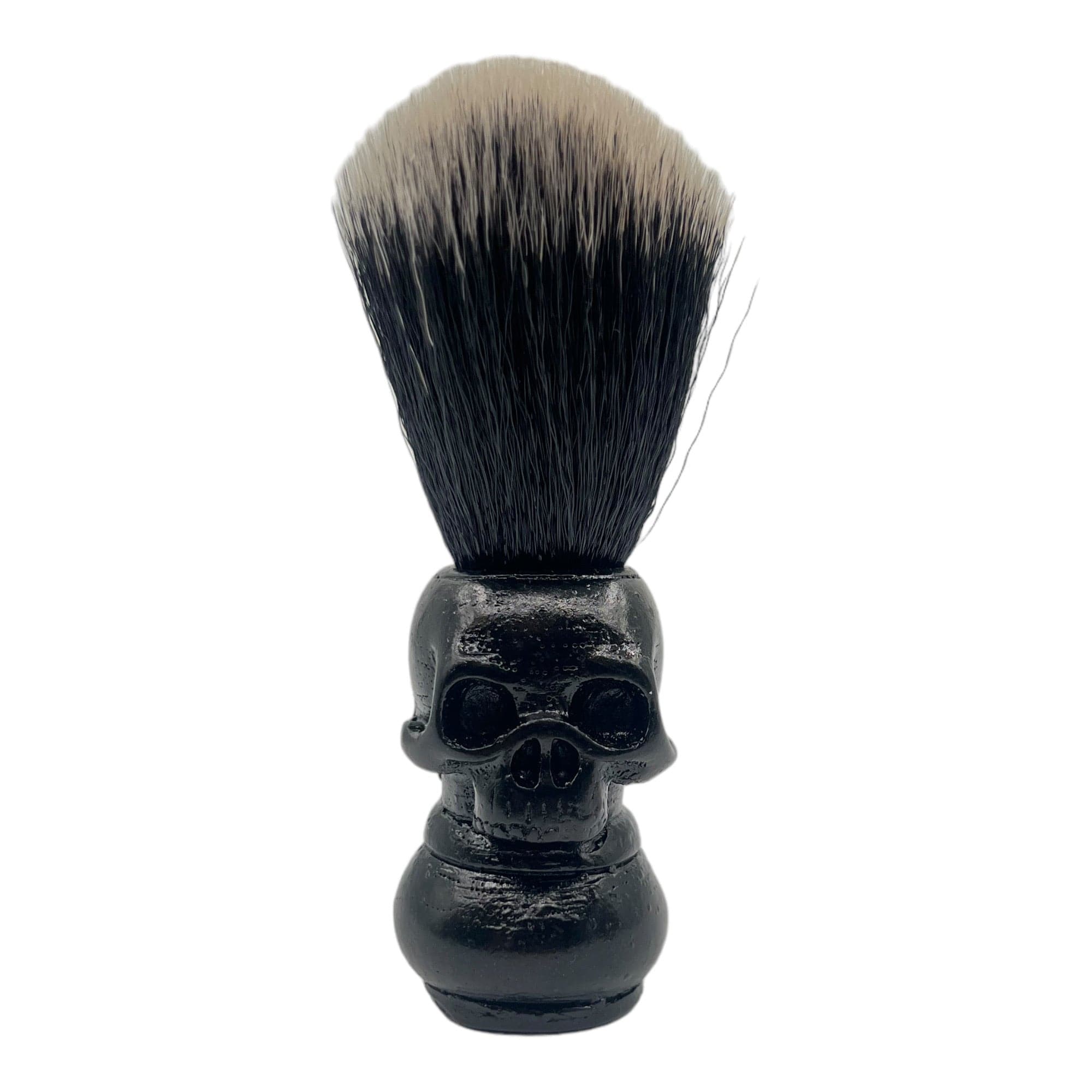 Eson - Shaving Brush Skull Wooden Handle 11x5cm (Black)
