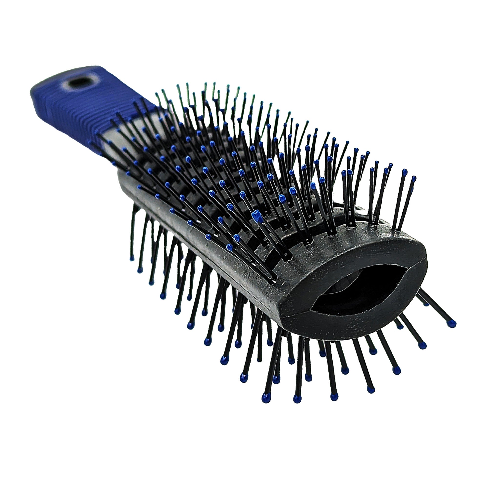 Eson - Vent Hair Brush Double Sided Tunnel  20x4cm (Blue)