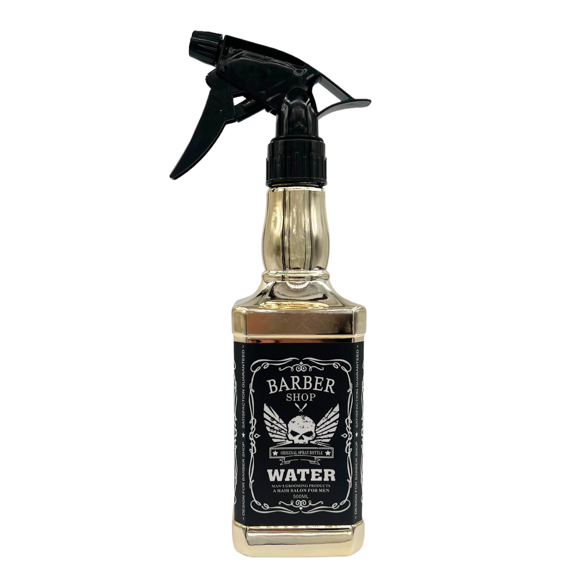 Eson - Water Spray Bottle 500ml Extreme Mist Sprayer Whisky Style (Gold)
