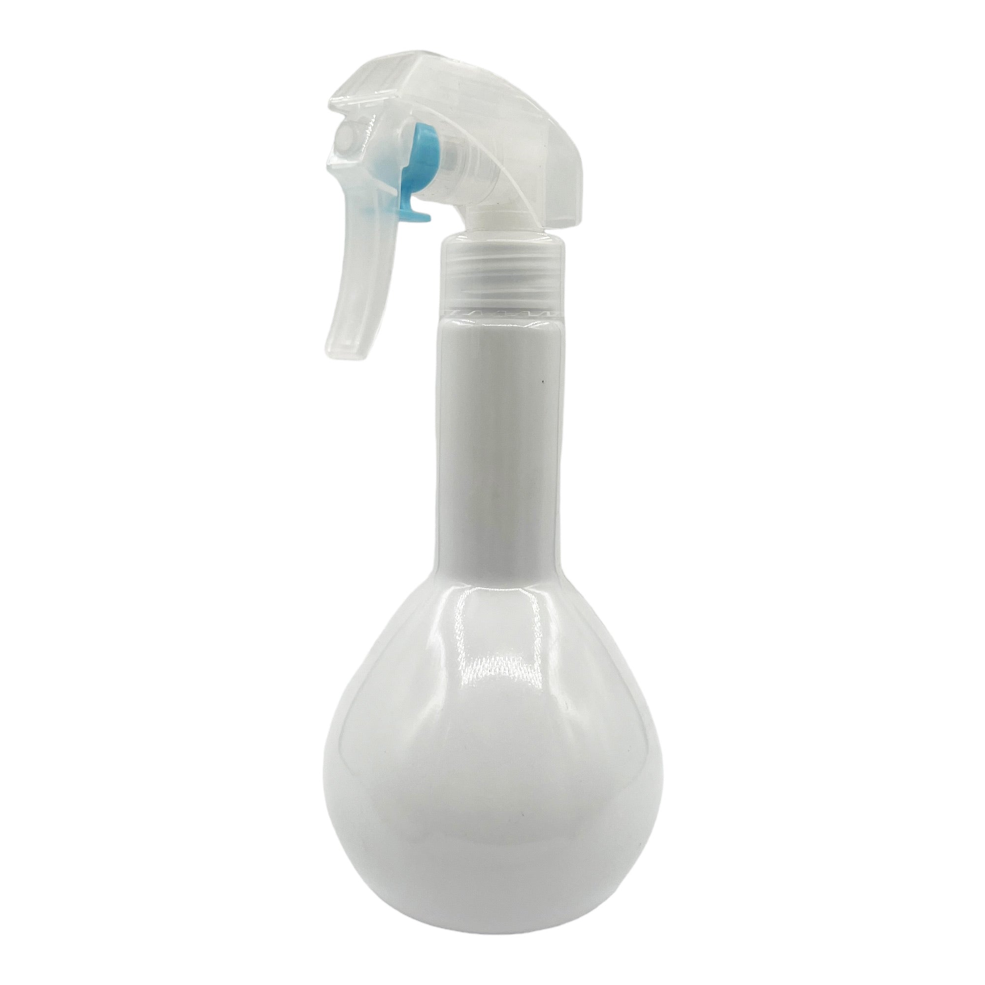 Eson - Water Spray Bottle 300ml Round Empty Refillable Ultra Fine Mist Sprayer (White)