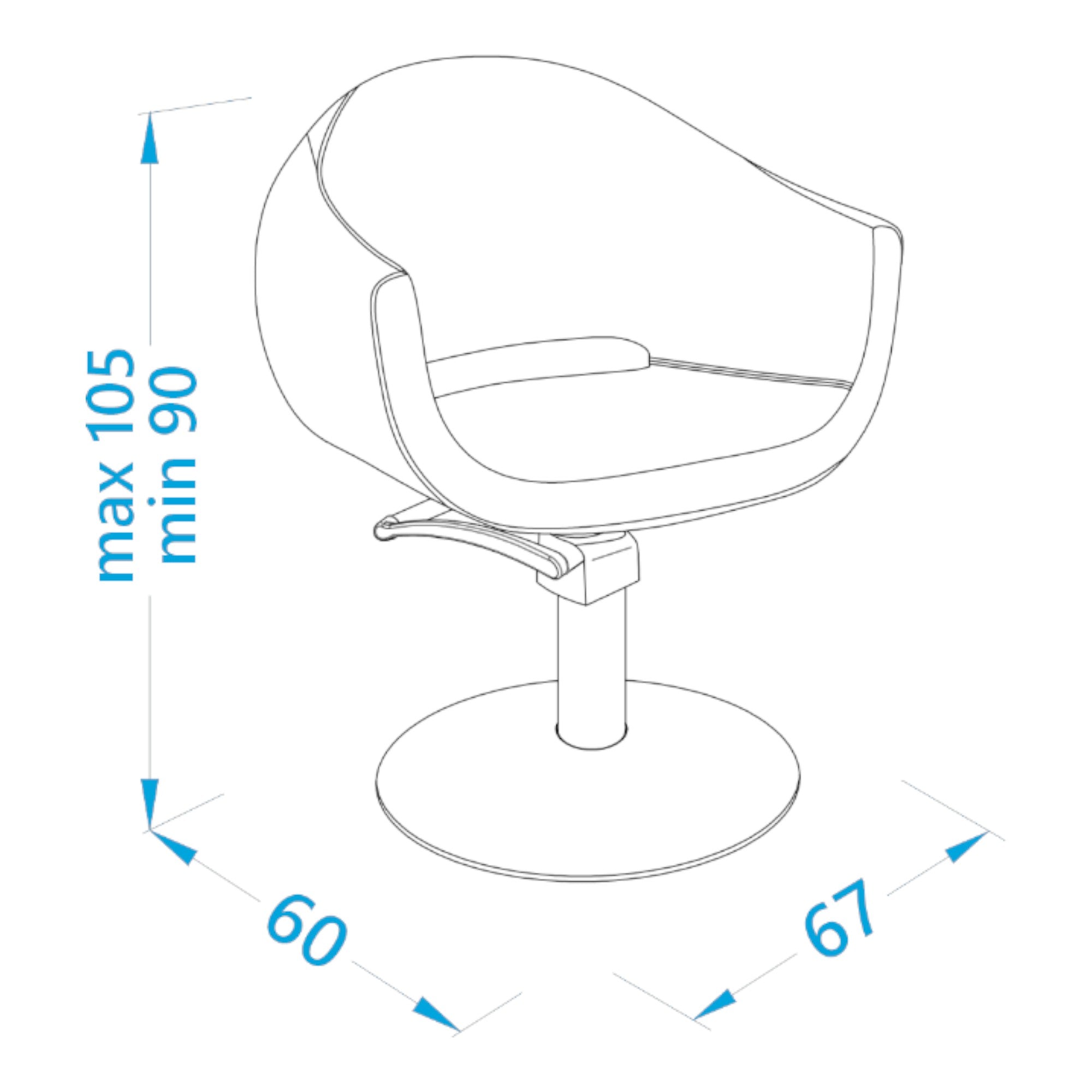 Alpeda - Evo Styling Chair