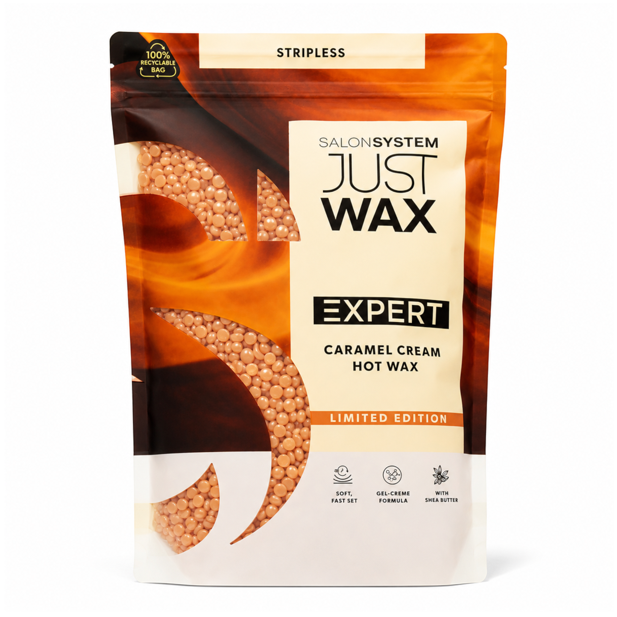 Salon System - Expert Caramel Cream Hot Wax 700g