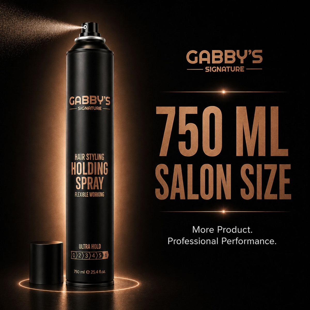Gabby's Signature - Hair Styling Holding Spray 750ml