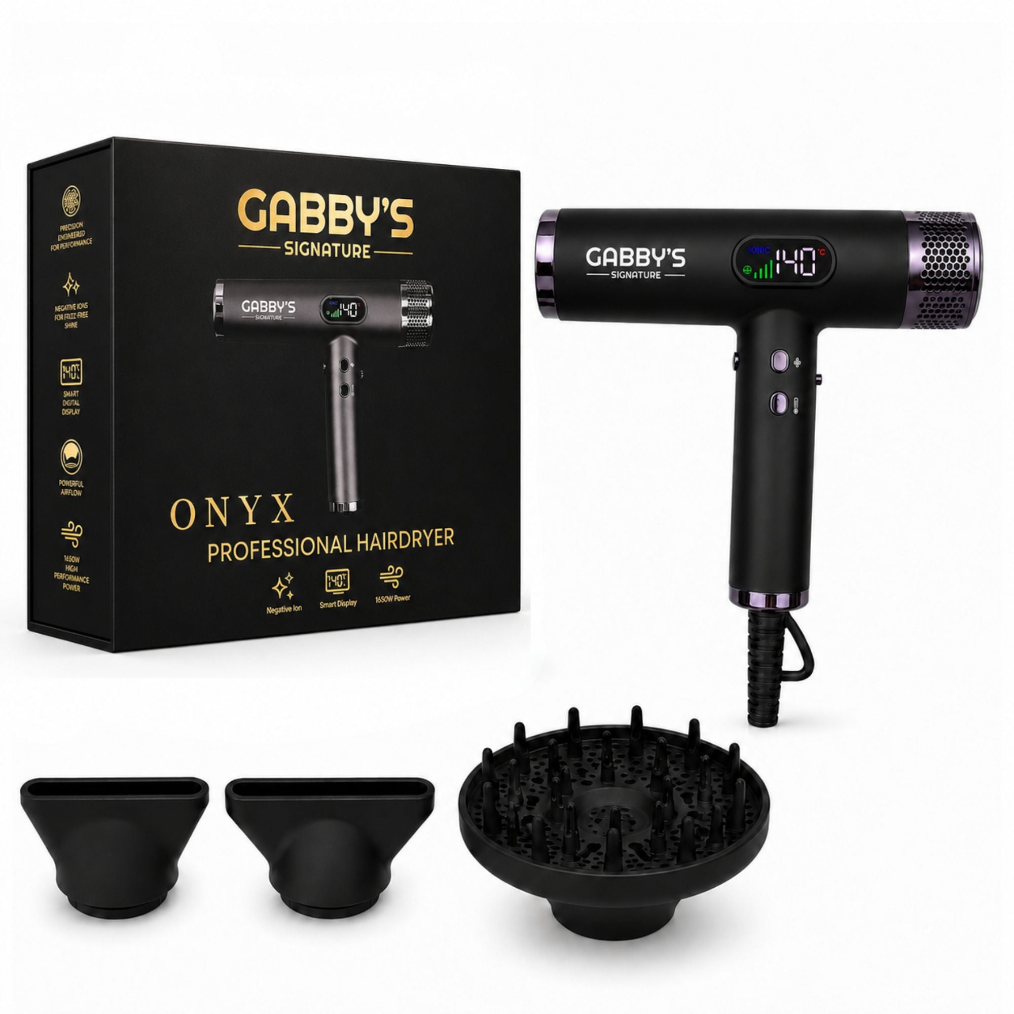 Gabby's Signature - ONXY Professional Hair Dryer