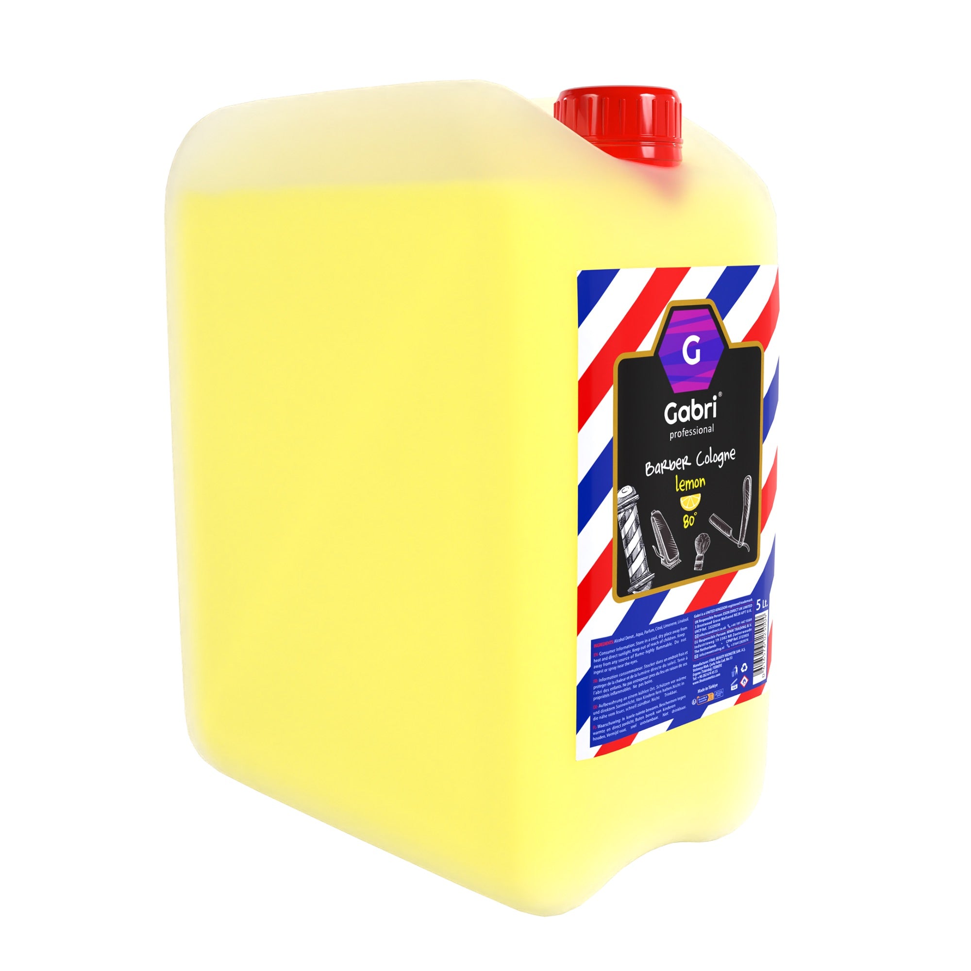 Gabri Professional - After Shave Cologne Lemon 5L