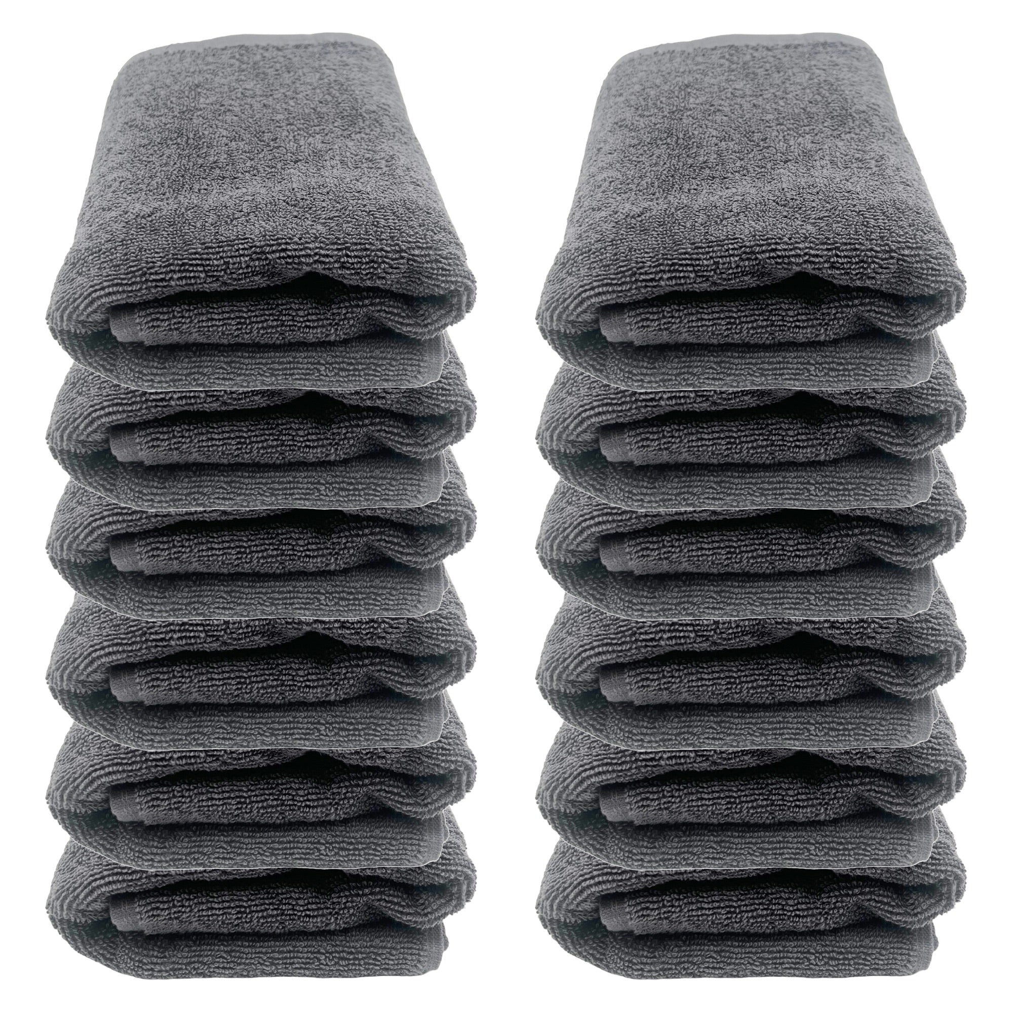 Gabri - Barber Hair Towel Grey 100% Cotton 85x50cm (12pcs)