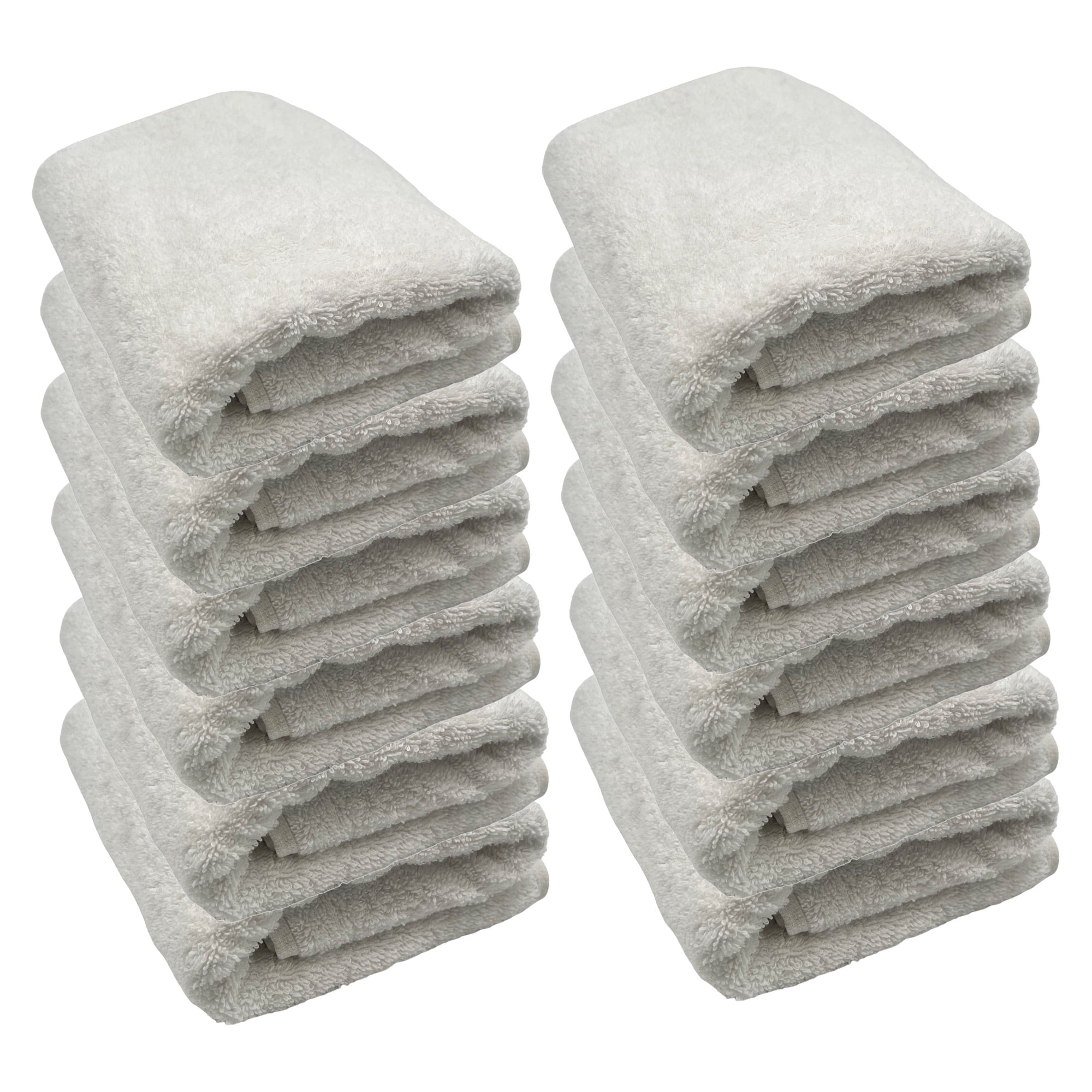 Gabri - Barber Hair Towel White 100% Cotton 85x50cm (12pcs)