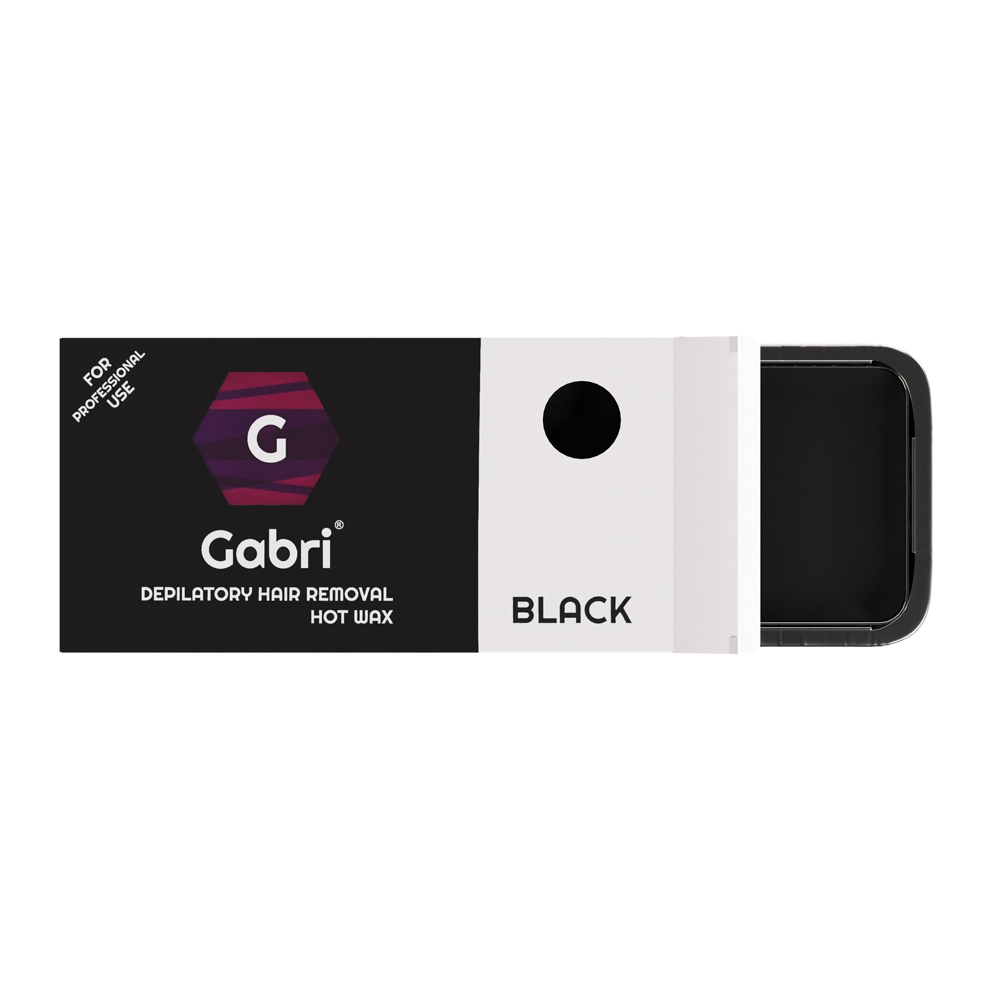 Gabri Professional - Depilatory Hair Removal Hot Wax Black 500g