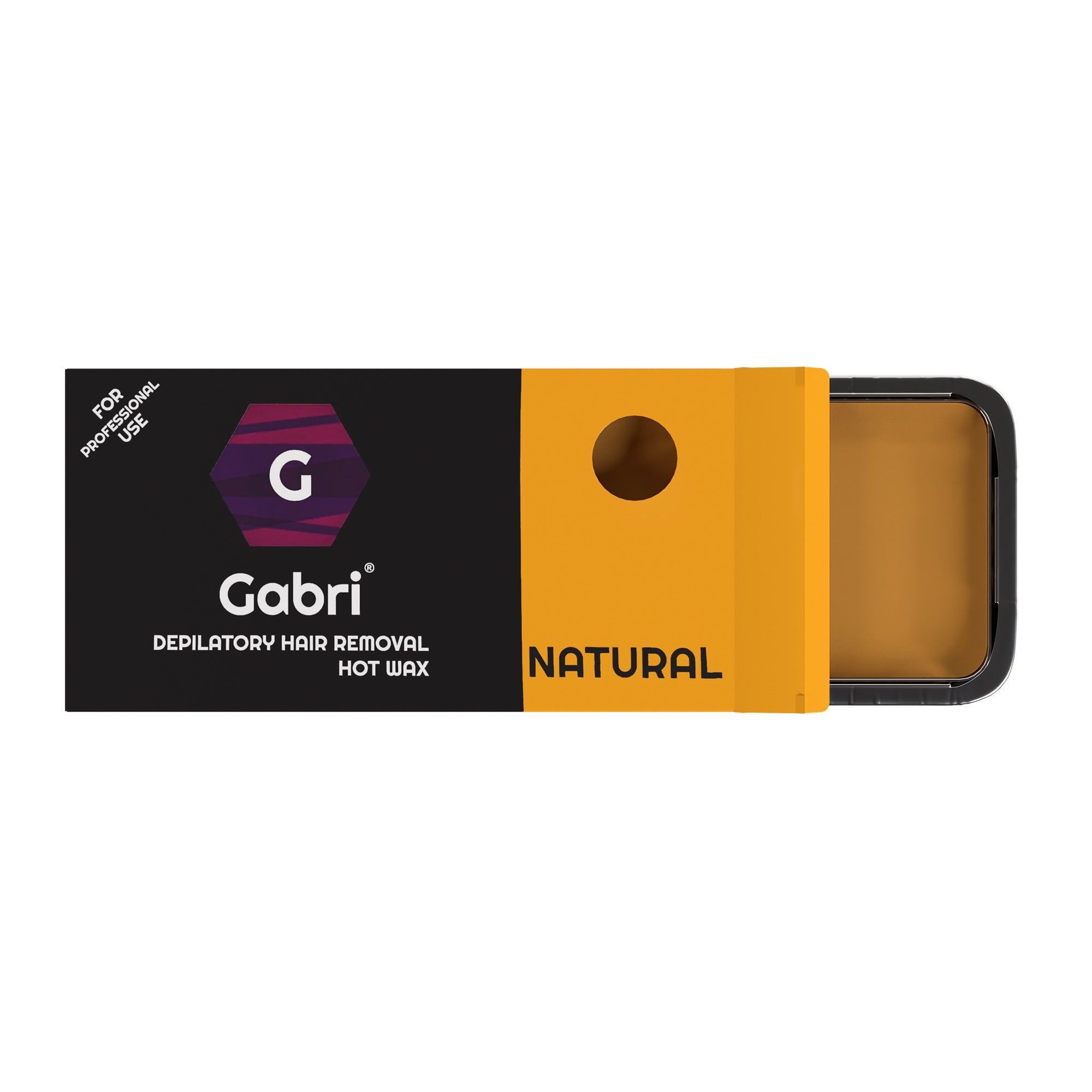 Gabri Professional - Depilatory Hair Removal Hot Wax Natural 500g