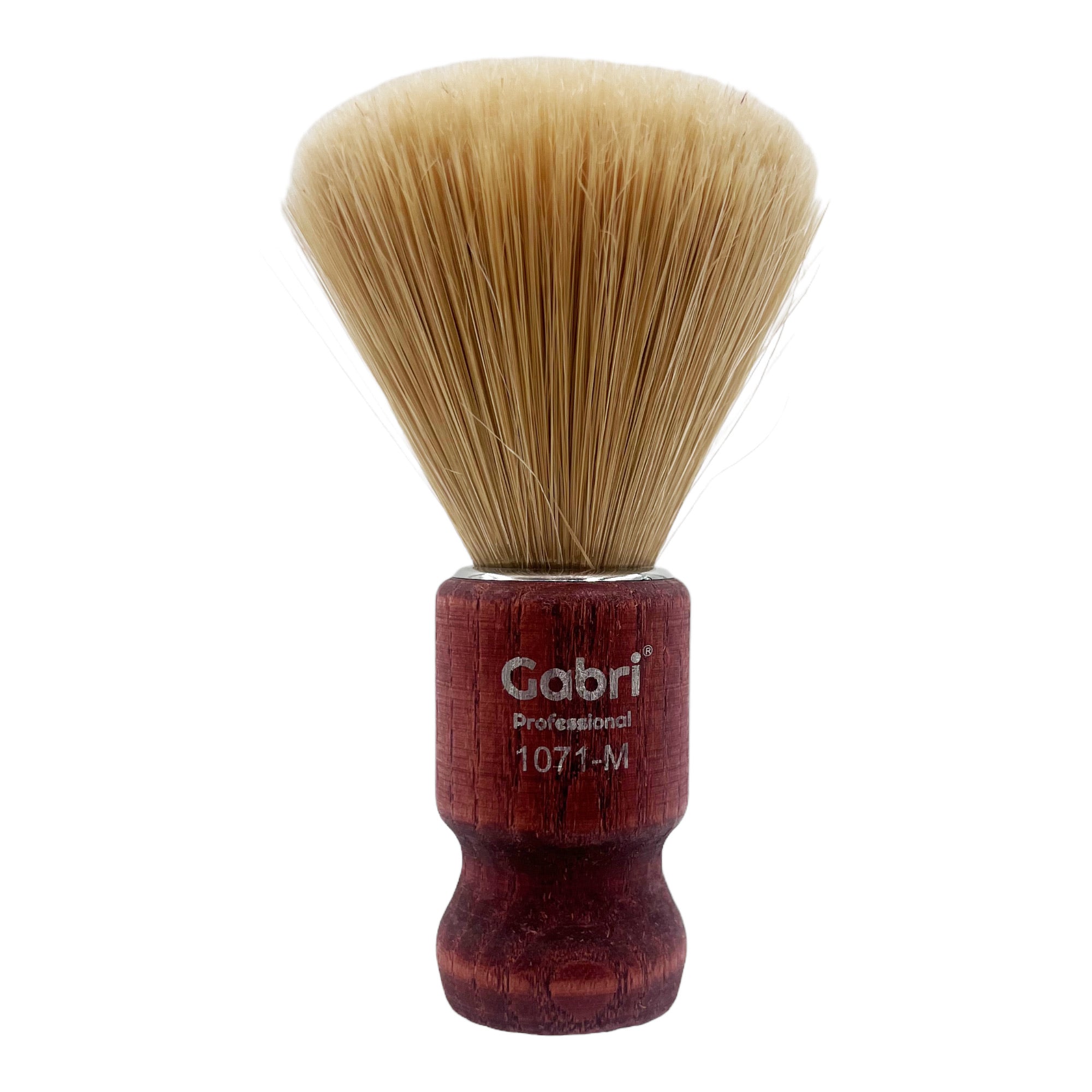 Gabri - Shaving Brush Authentic Cherry Wooden Hand Made 1071M 13.5cm
