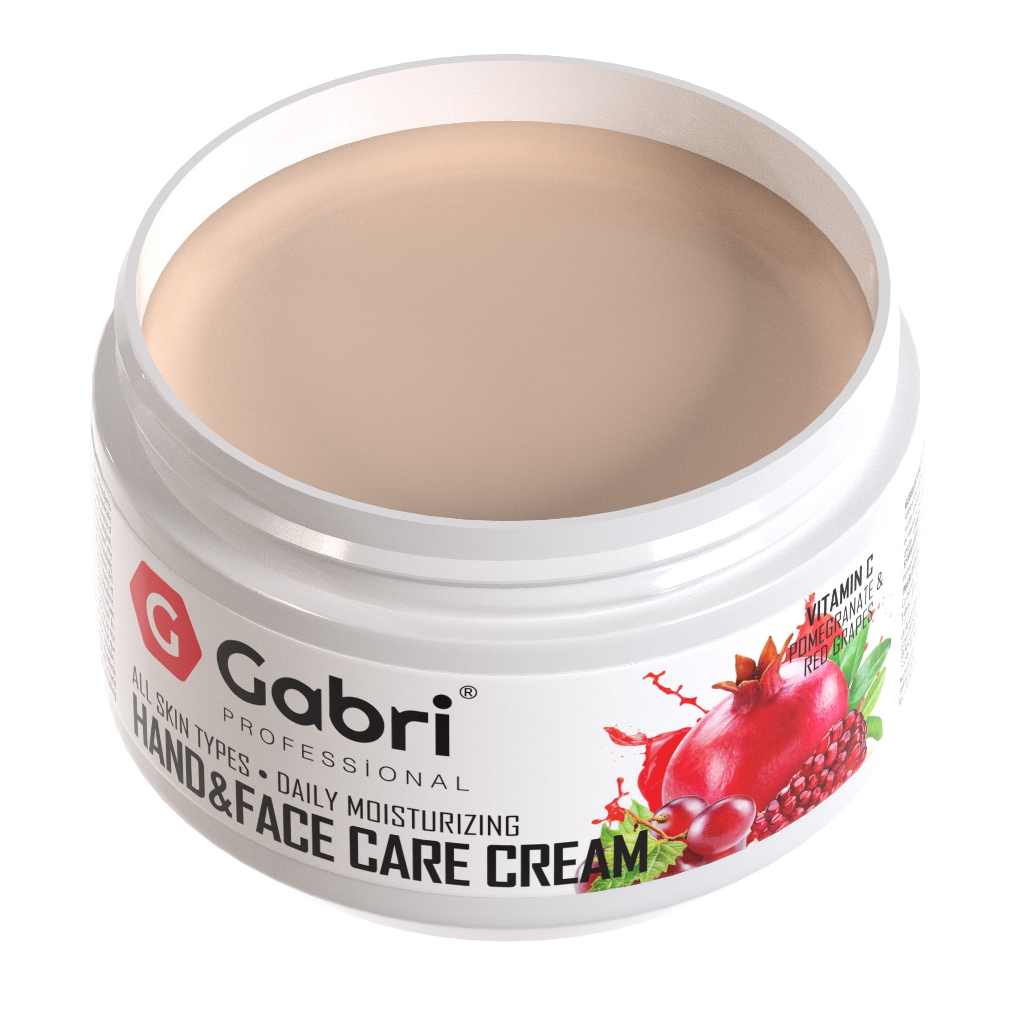 Gabri Professional - Hand & Face Care Cream Pomegranate & Red Grape 300ml