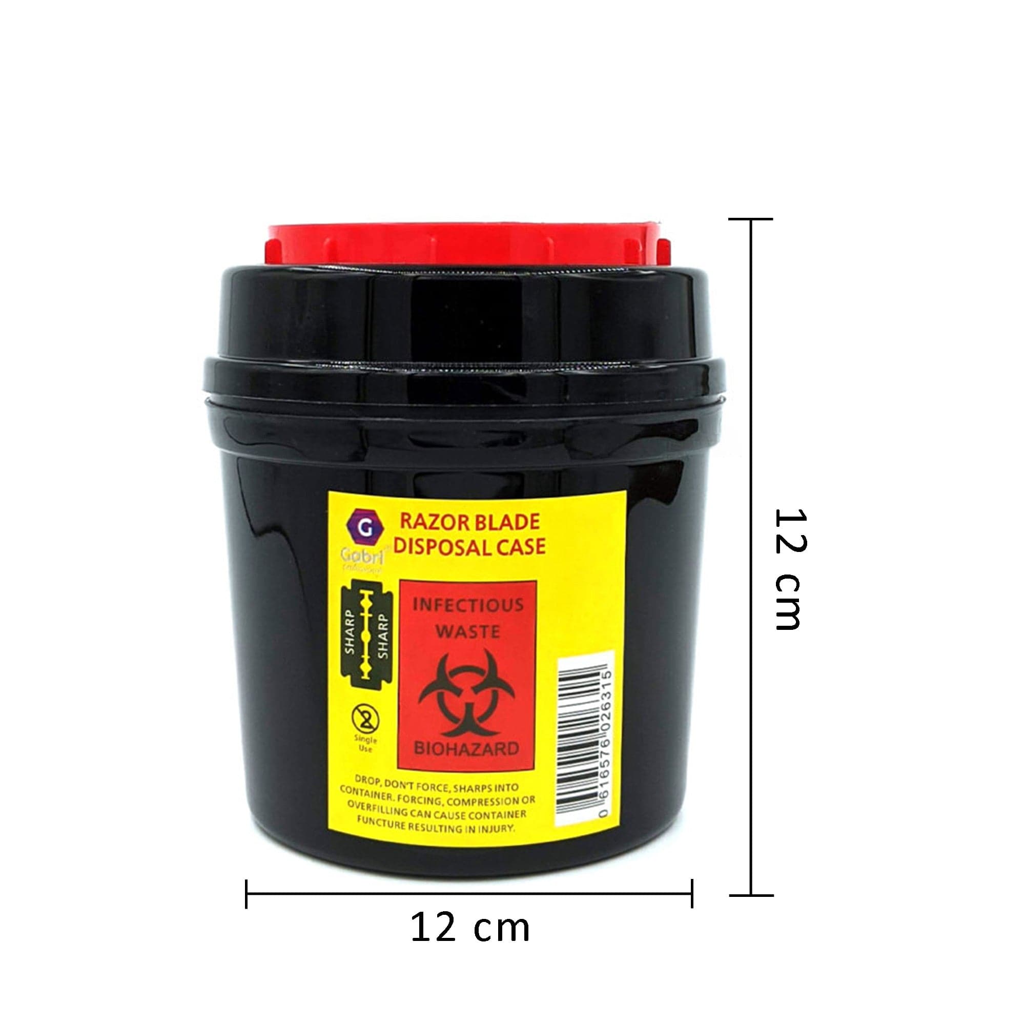 Gabri - Razor Blade Round Disposal Bin Case