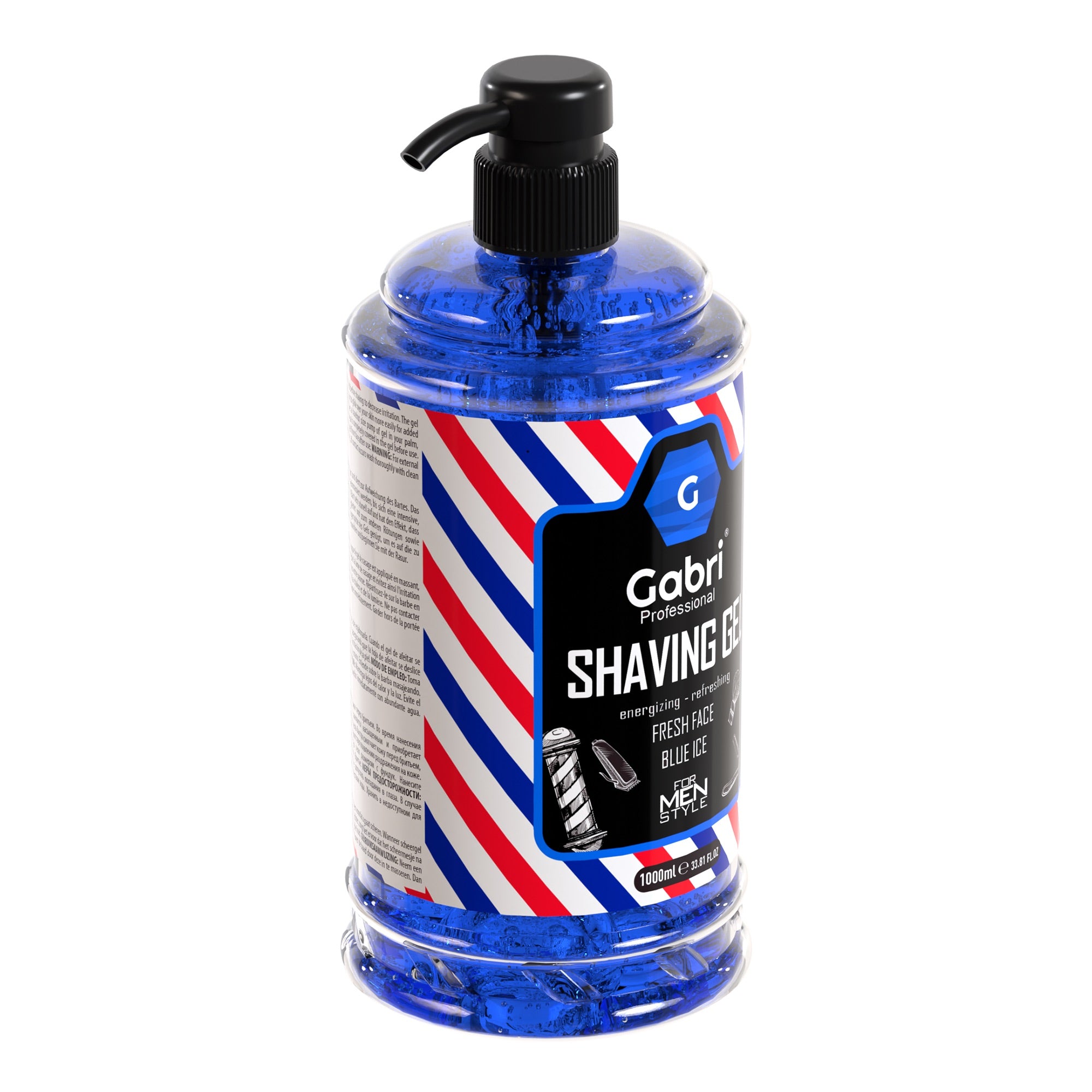 Gabri Professional - Shaving Gel Fresh Face Blue Ice 1000ml