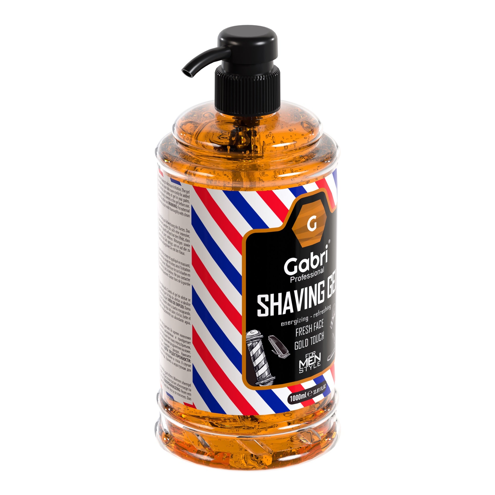 Gabri Professional - Shaving Gel Fresh Face Gold Touch 1000ml