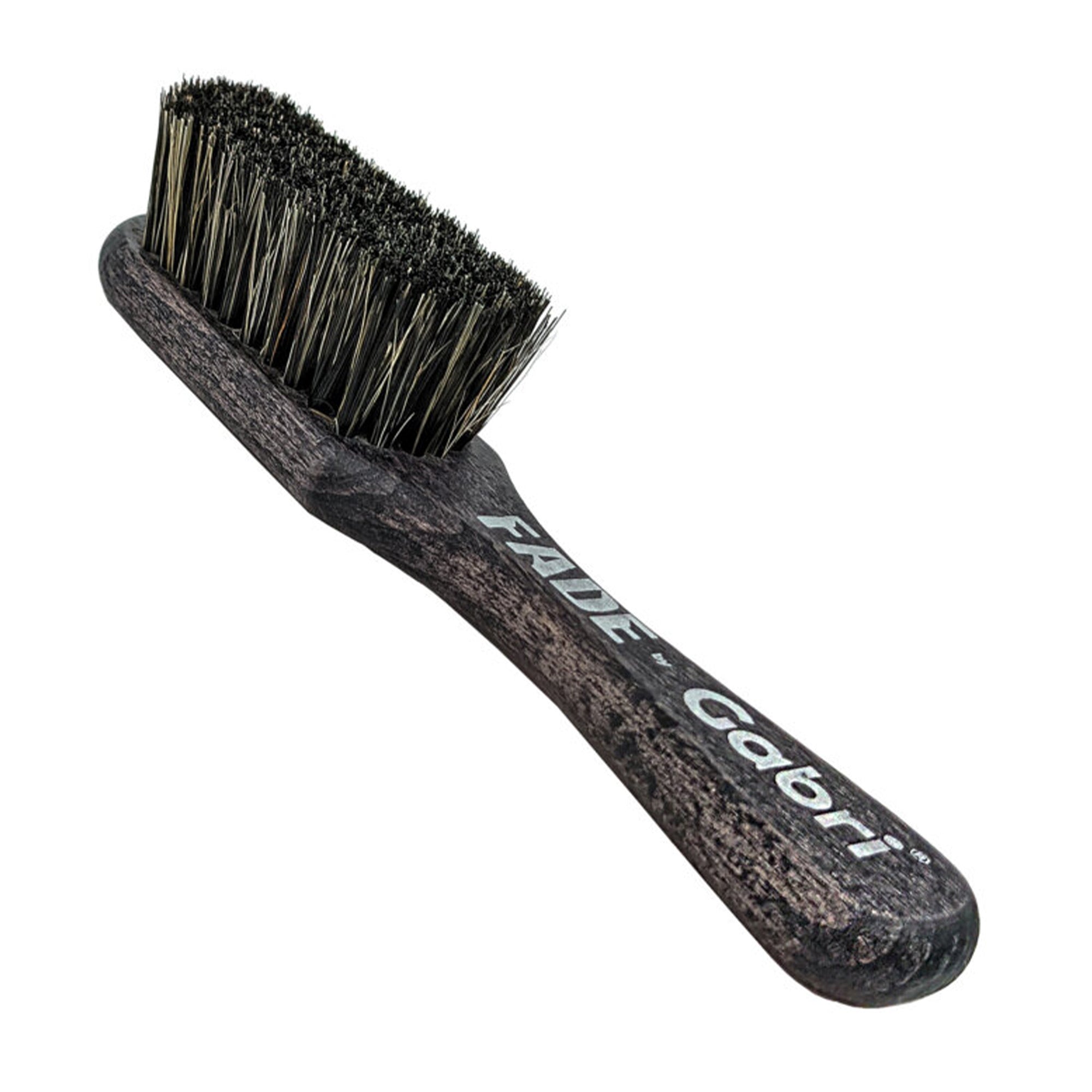 Gabri - Skin Fade Brush Silver Wooden Soft Fader 15cm