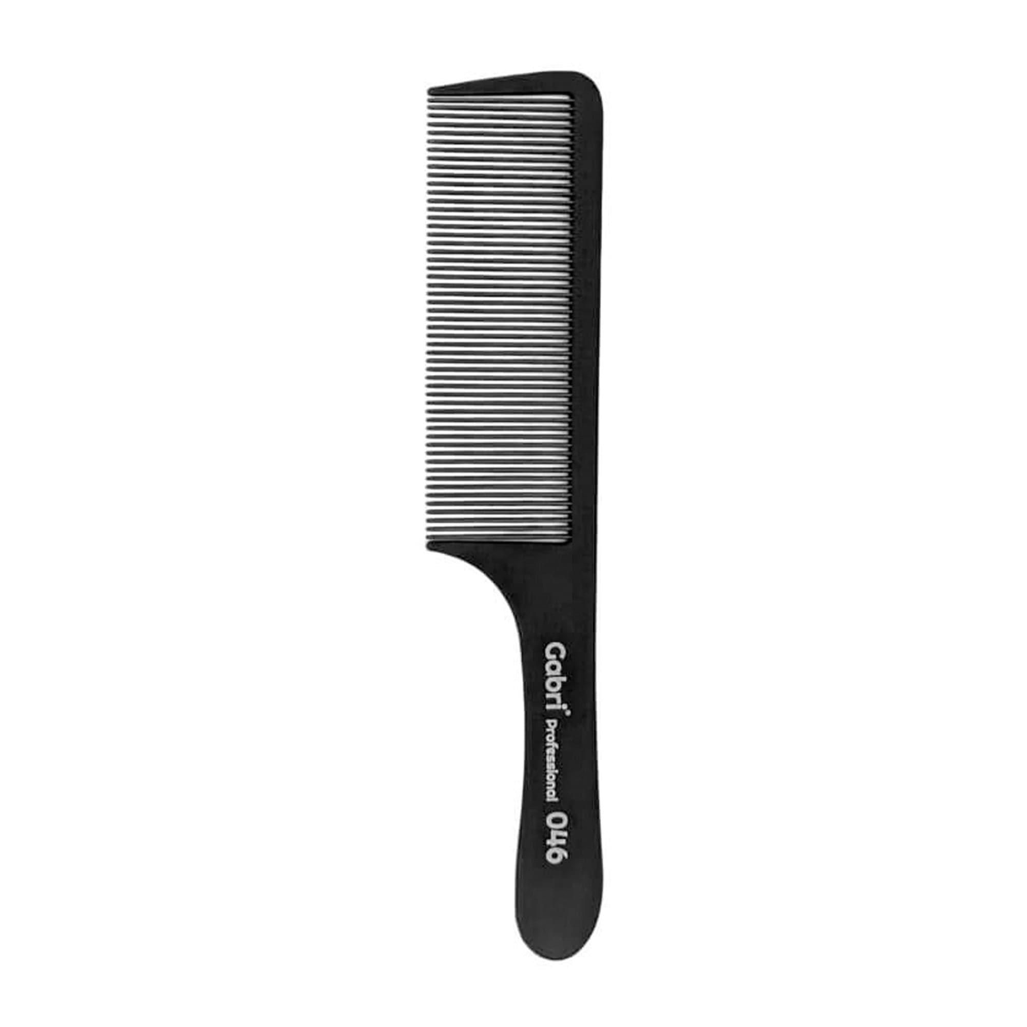 Gabri Hair Detangler Comb Fine Tooth Textured Matte No.046 22cm