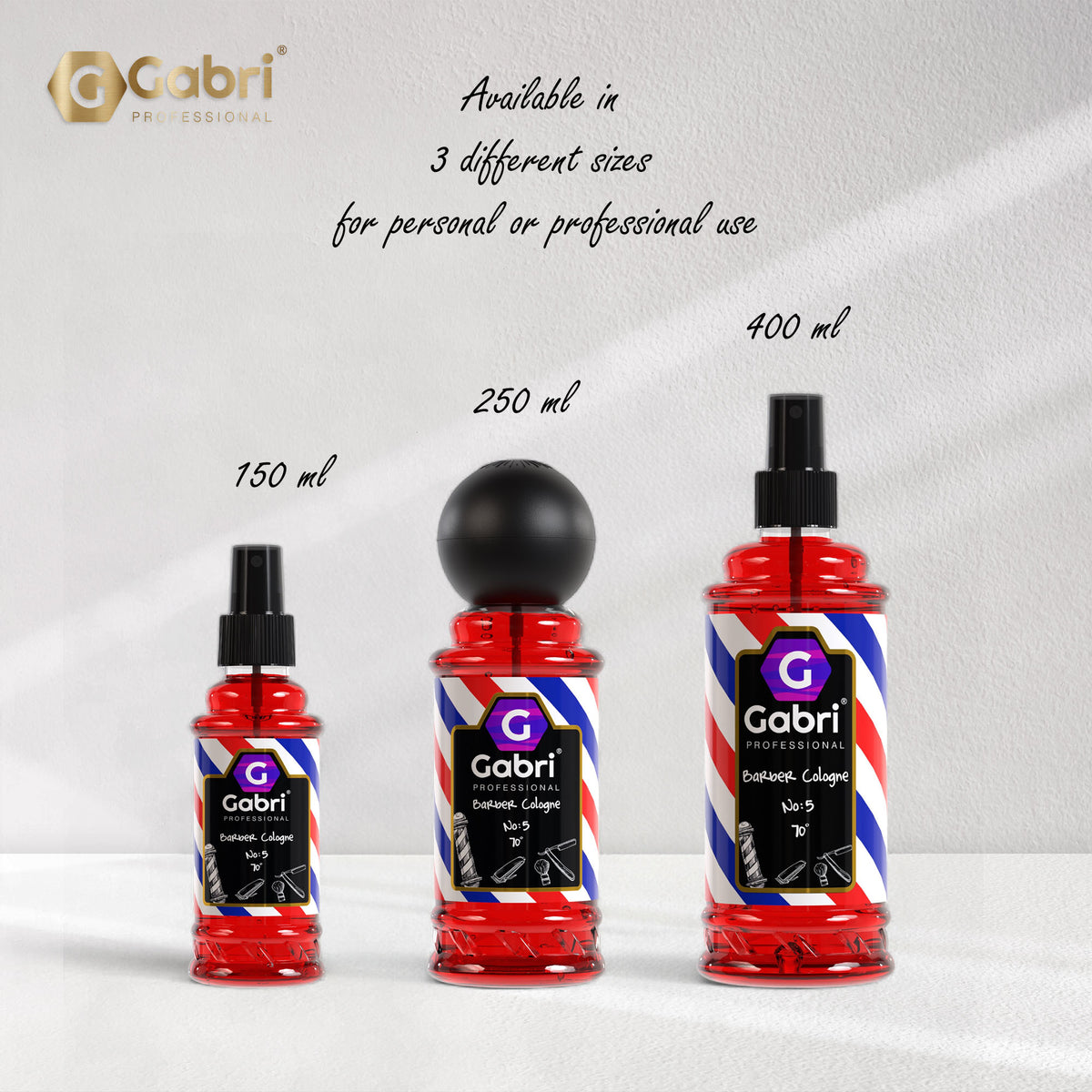Gabri Professional - After Shave Cologne No.5 150ml