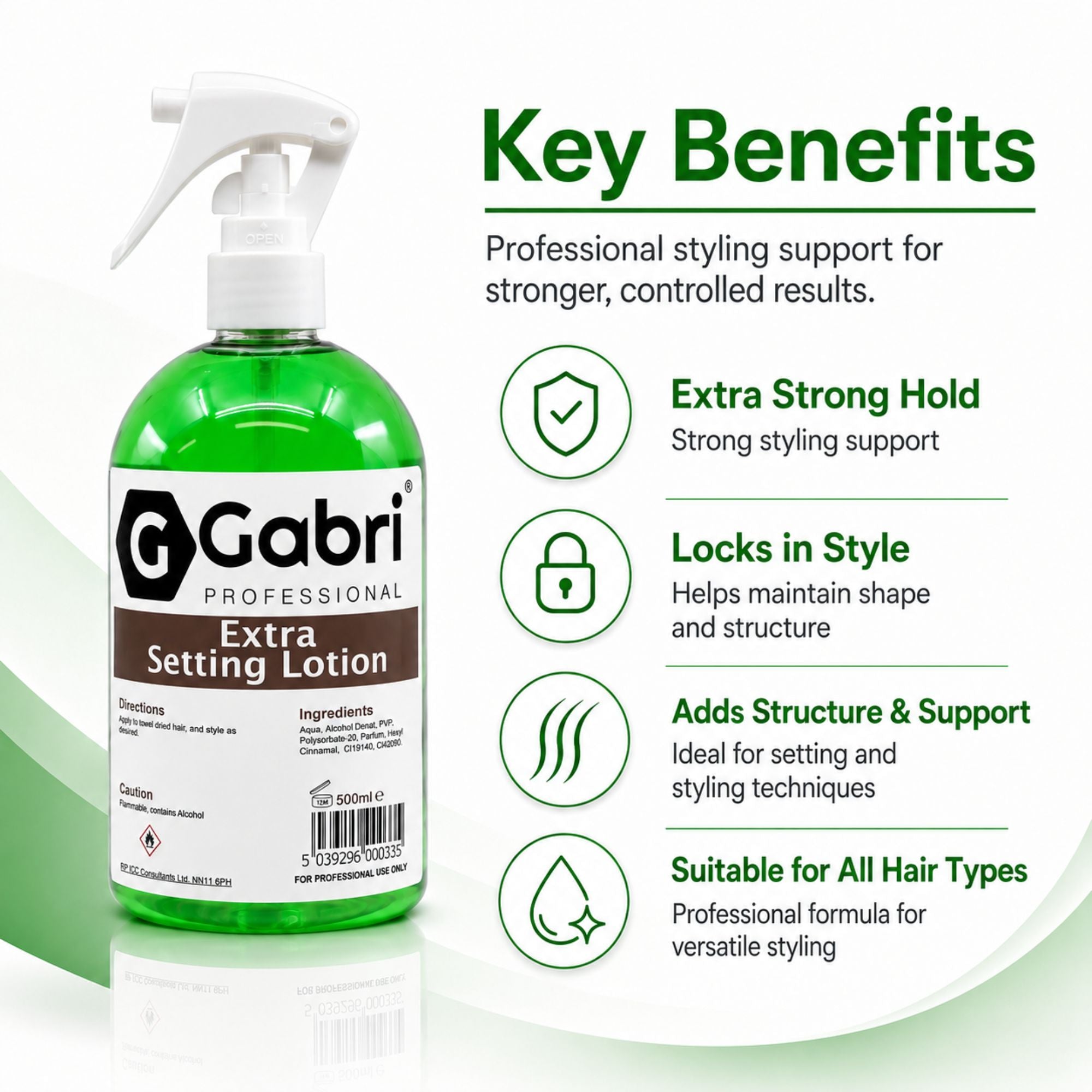 Gabri Professional - Extra Setting Lotion 500ml