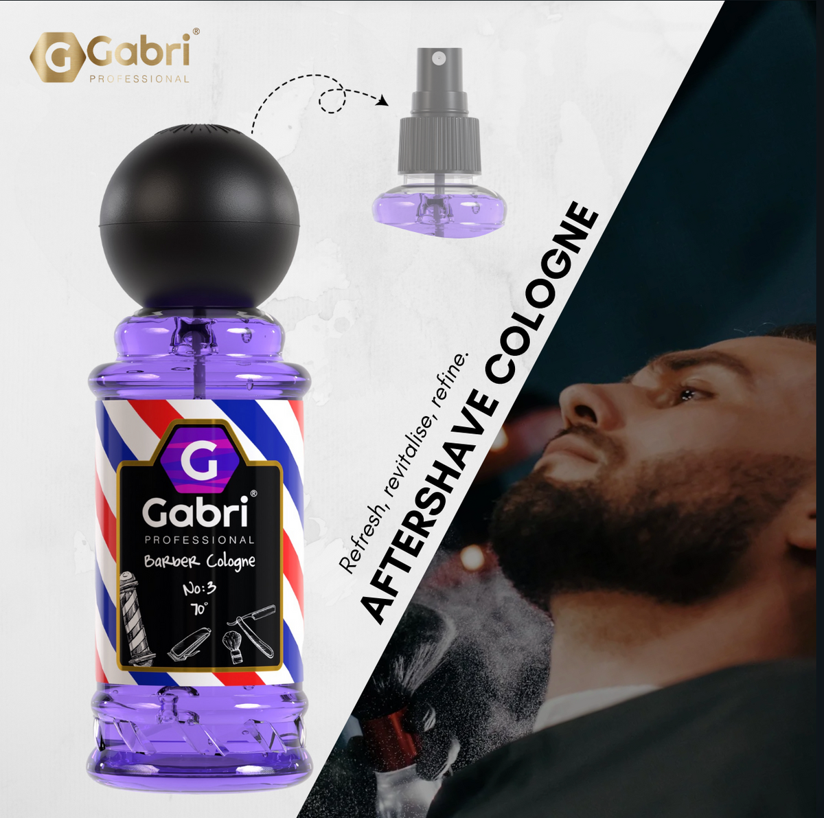 Gabri Professional - After Shave Cologne No.3 250ml