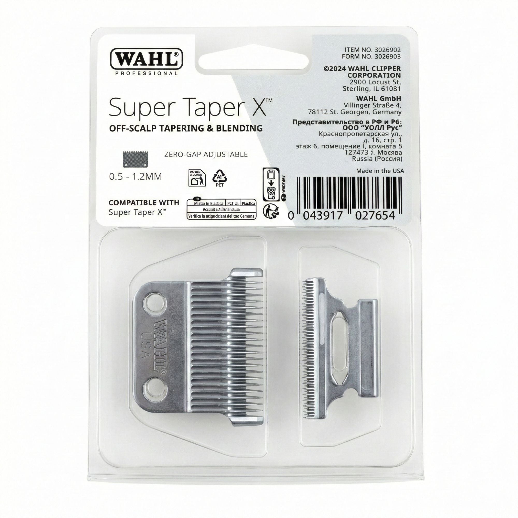 Wahl - Super Taper X Replacement Clipper Blade 3026902