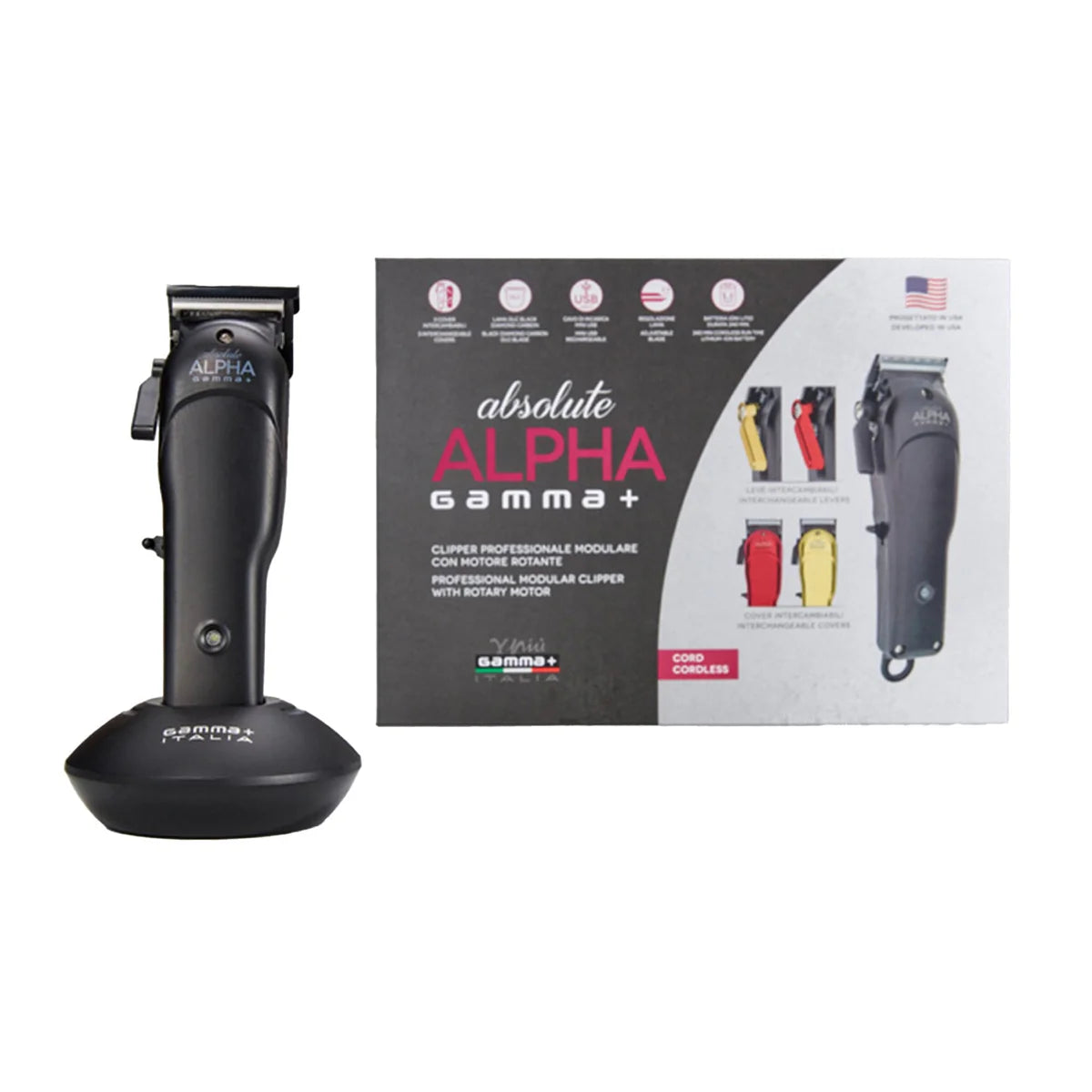 Gamma+ - Absolute Alpha Clipper Cord/Cordless