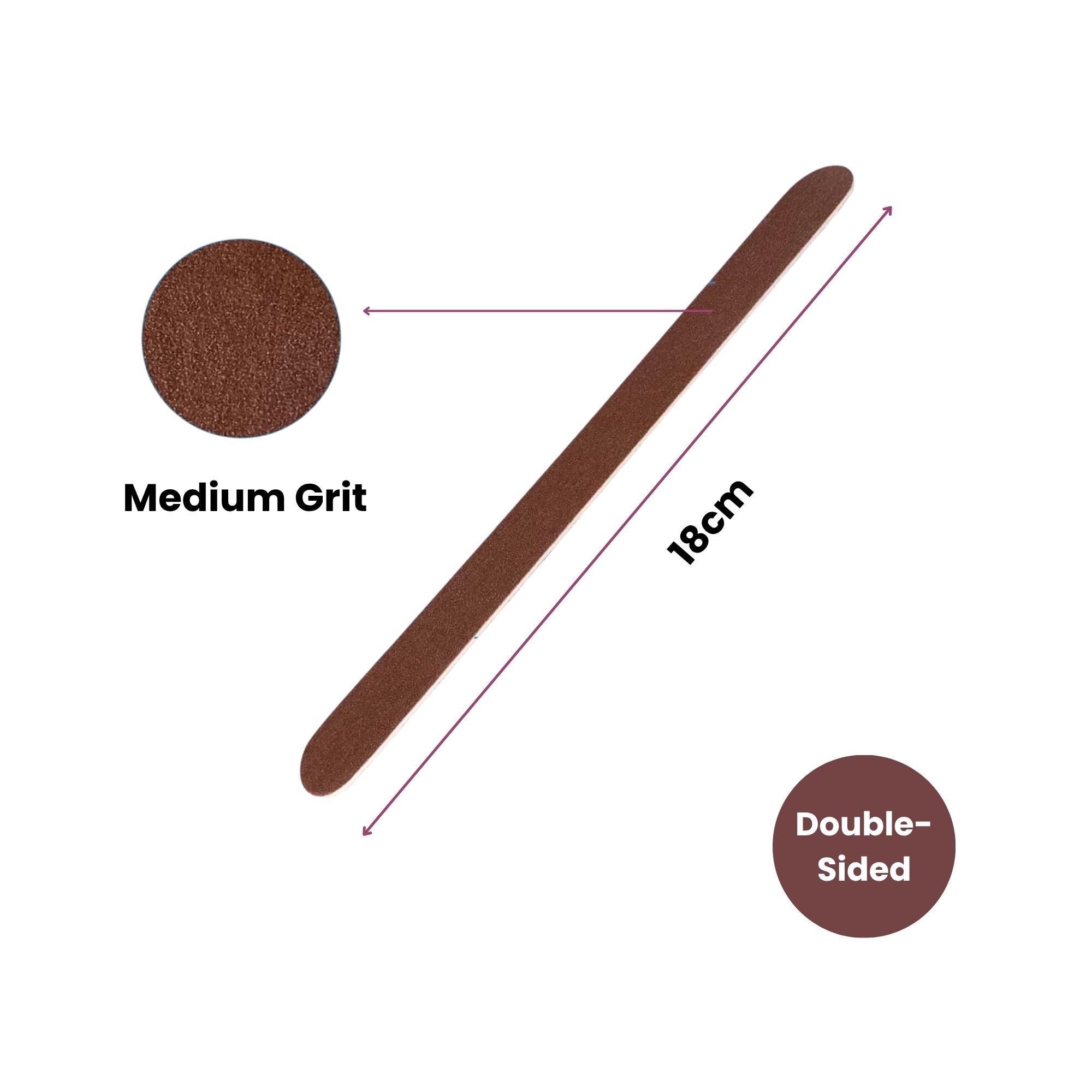 Gelluv - Double Sided Emery Boards (Pack of 10)