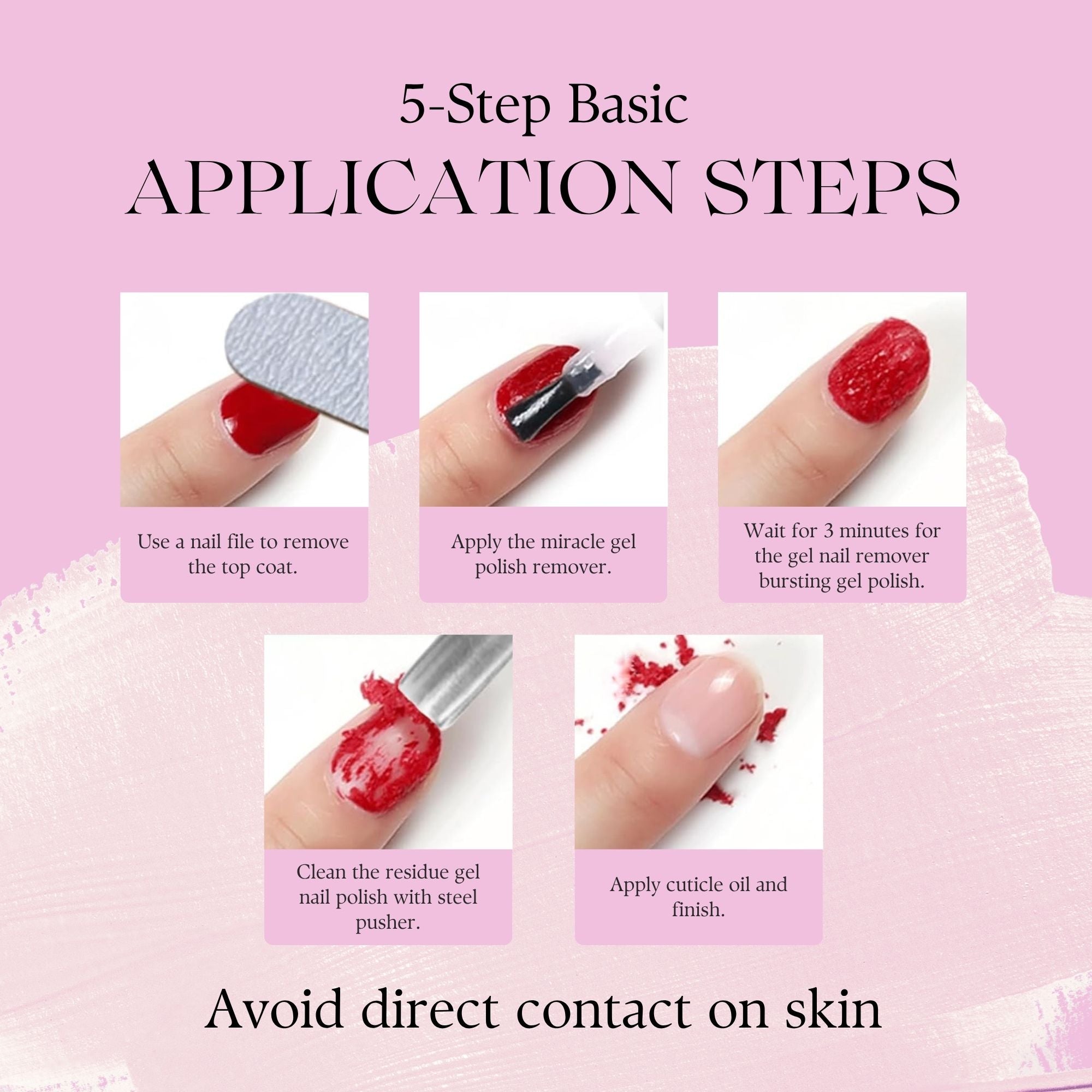 Gelluv - Miracle Gel Nail Polish Remover 13ml