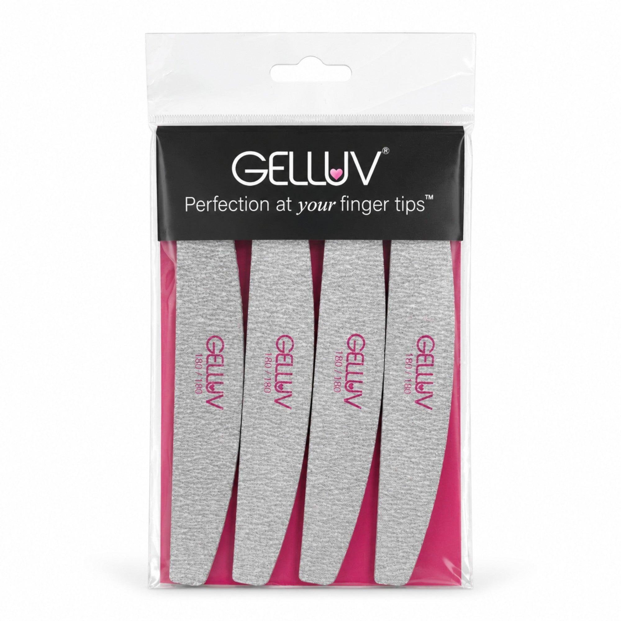 Gelluv - Zebra Duo Board 180/180 Grit (Pack of 4)