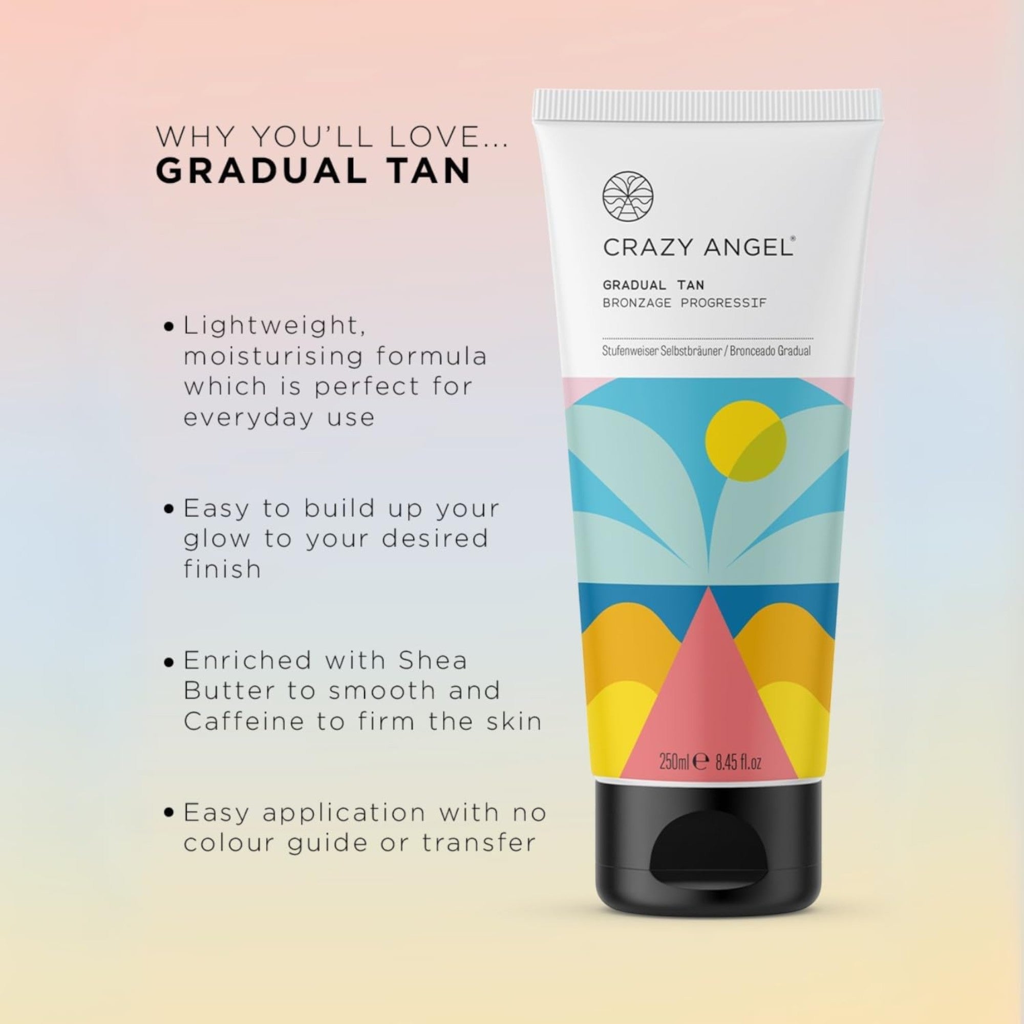 Crazy Angel - Gradual Tan 250ml