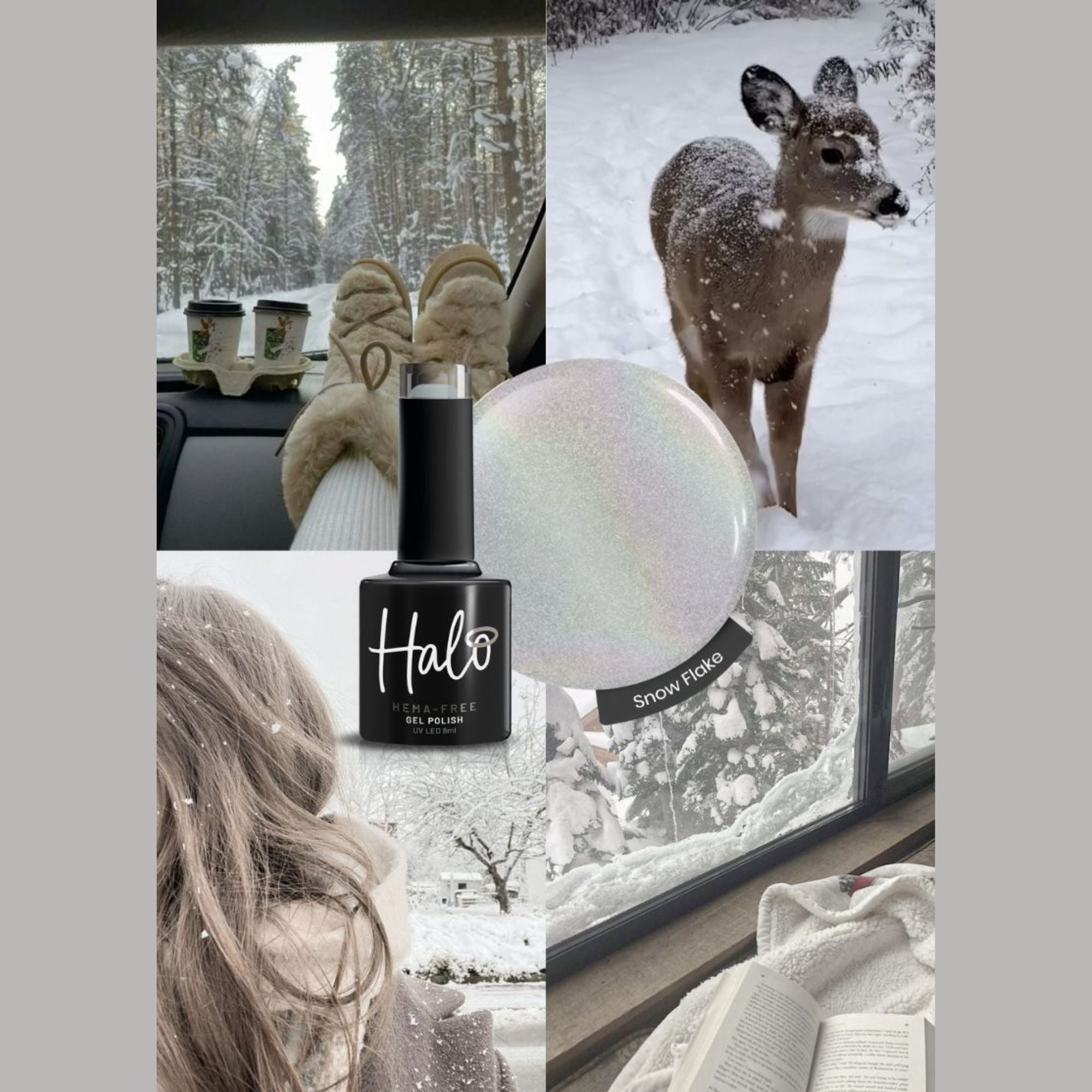 Halo - Gel Polish Snow Flake 8ml