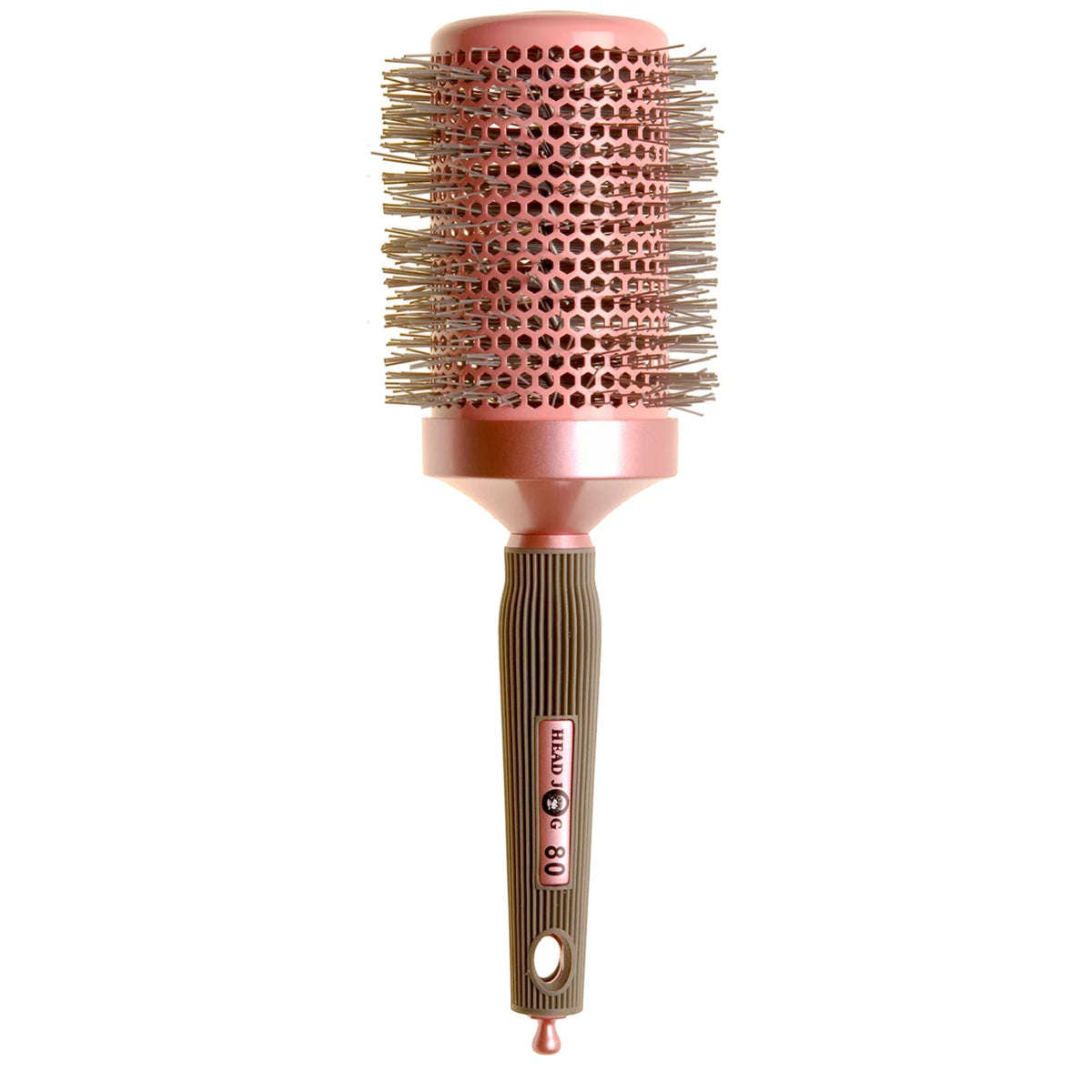 Head Jog - Ionic Ceramic Pink Round Brush 5 Piece Set