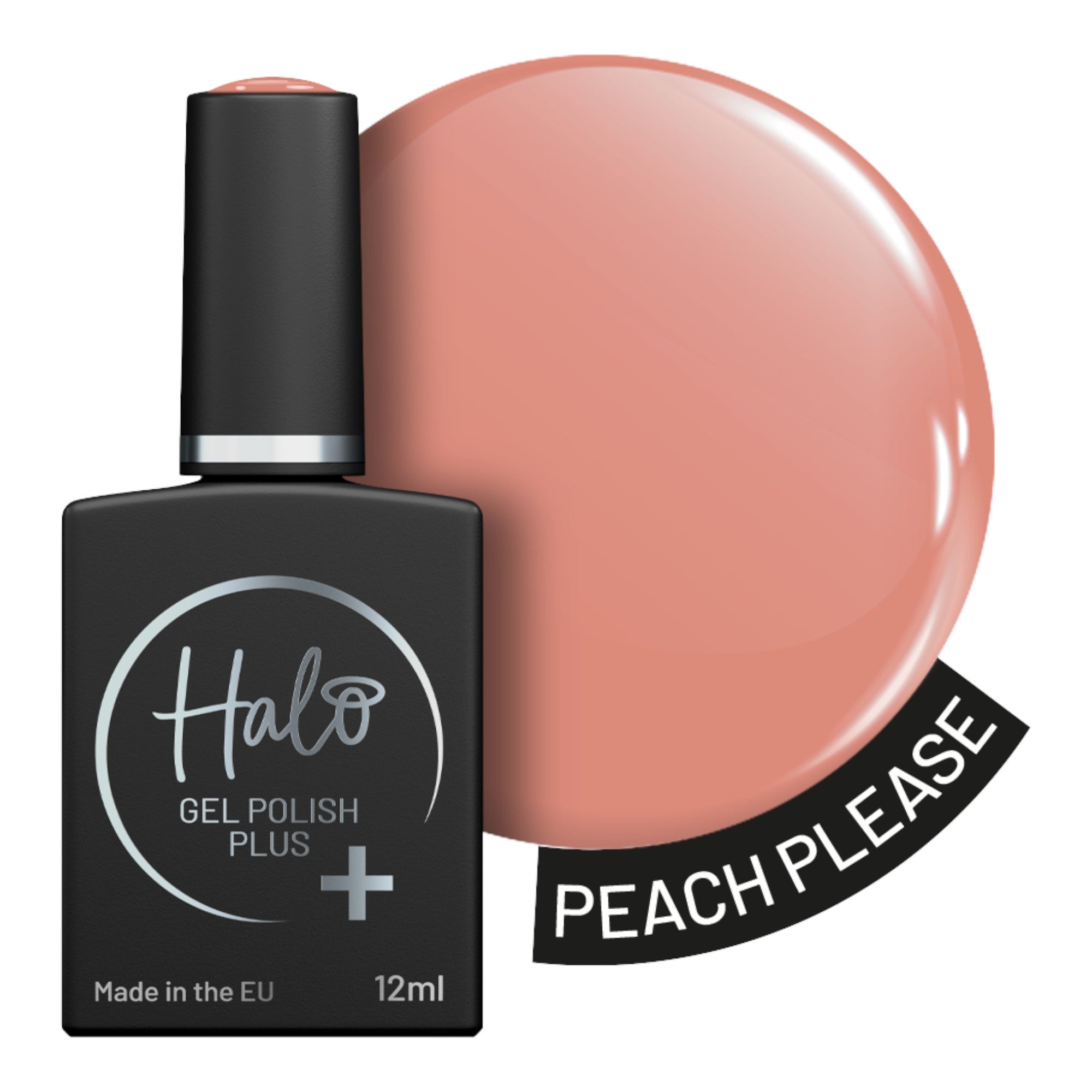 Halo - Gel Polish Plus Peach Please 12ml