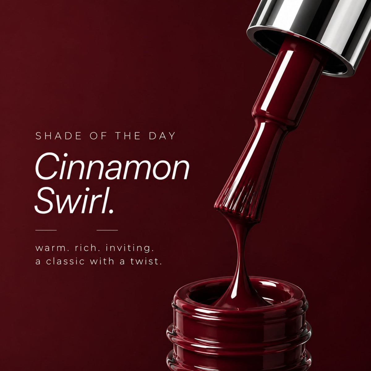 Halo - Gel Polish Super Rich Cinnamon Swirl 8ml