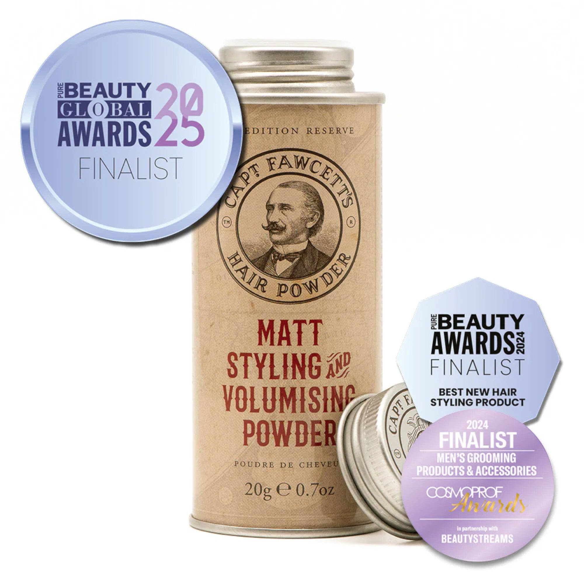 Captain Fawcett - Expedition Reserve Hair Powder 20g
