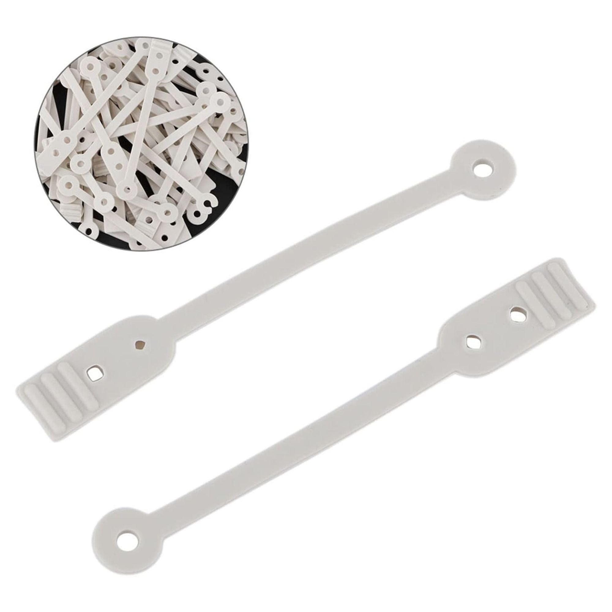 Hair Tools - Perm Rods Rubbers Flat Short 50pk