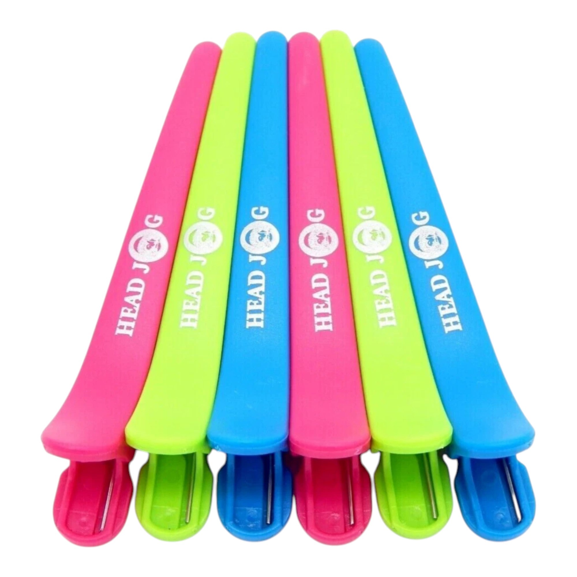 Head Jog - Klip-Itz Neon (Pack of 6)