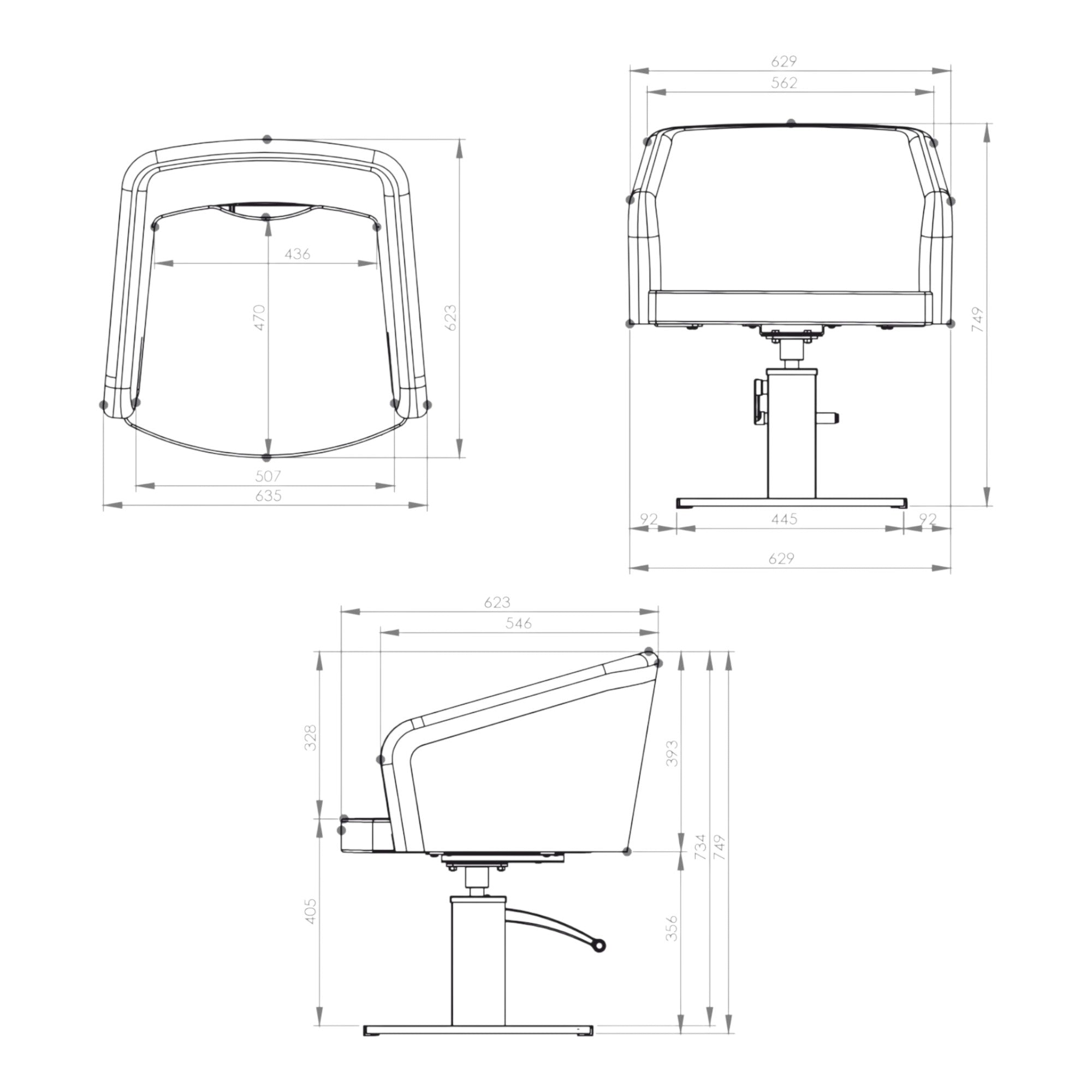 Alpeda - Helen Styling Chair