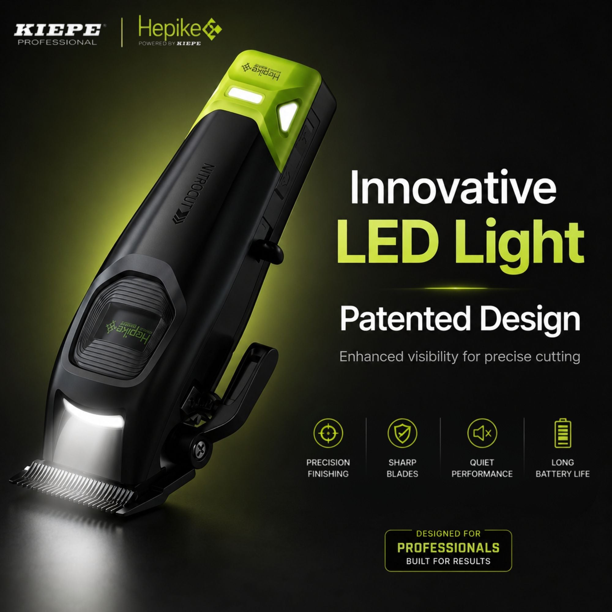 Kiepe - Hepike Nitrocut Hair Clipper 6371