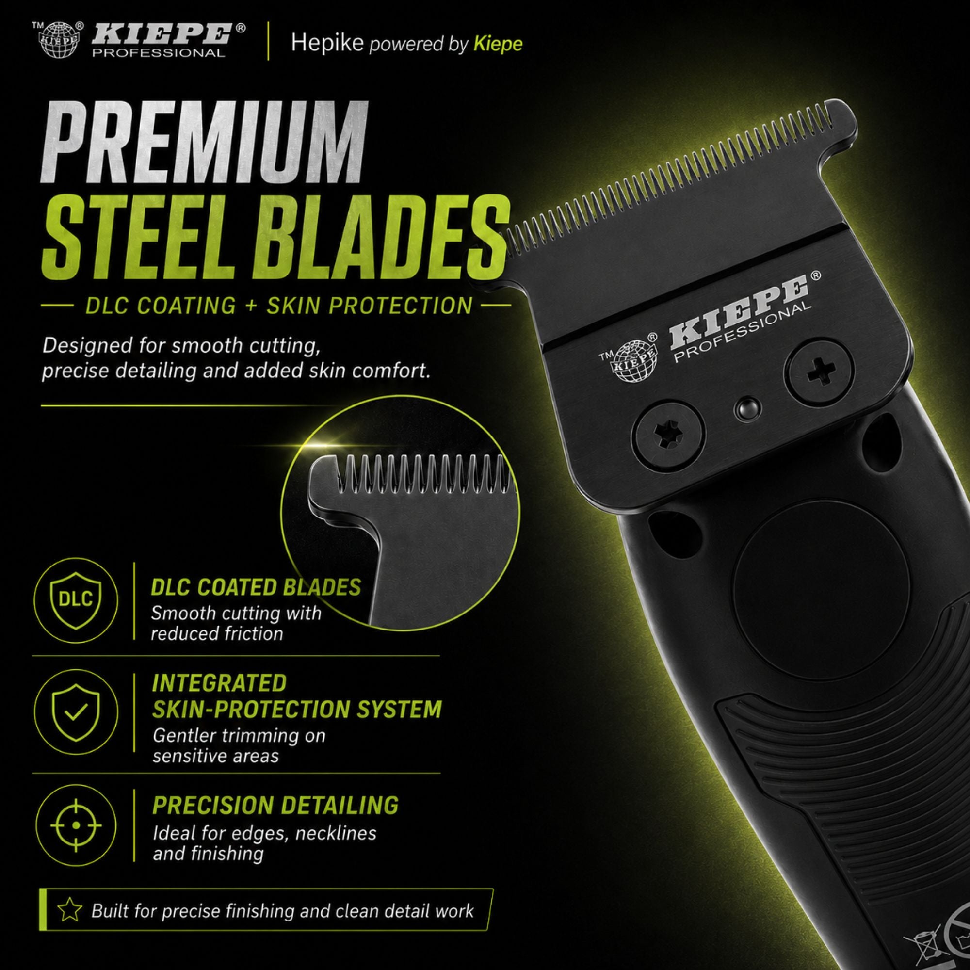 Kiepe - Hepike Nitrocut Hair Trimmer 6372