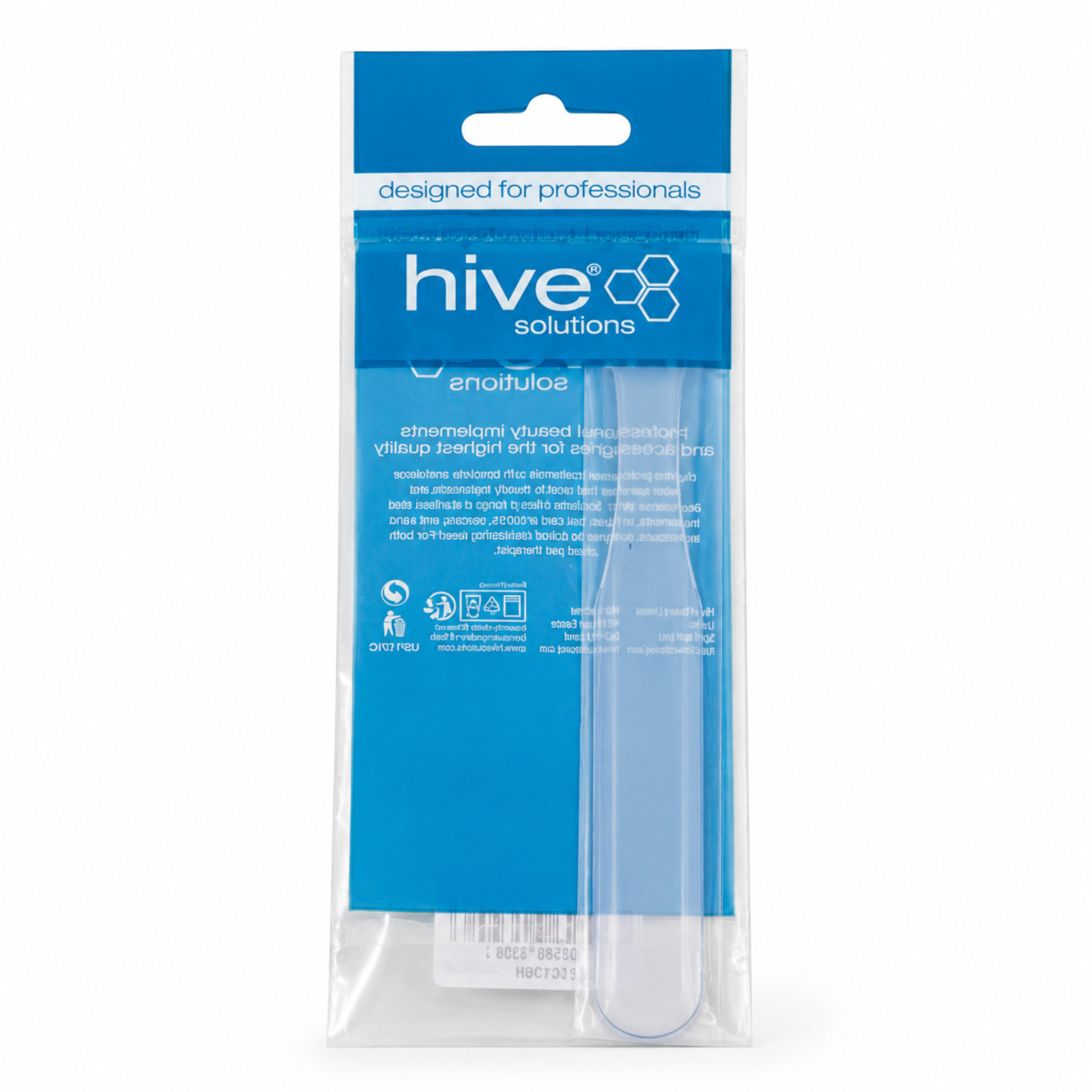 Hive - Solutions Clear Spatula 15cm