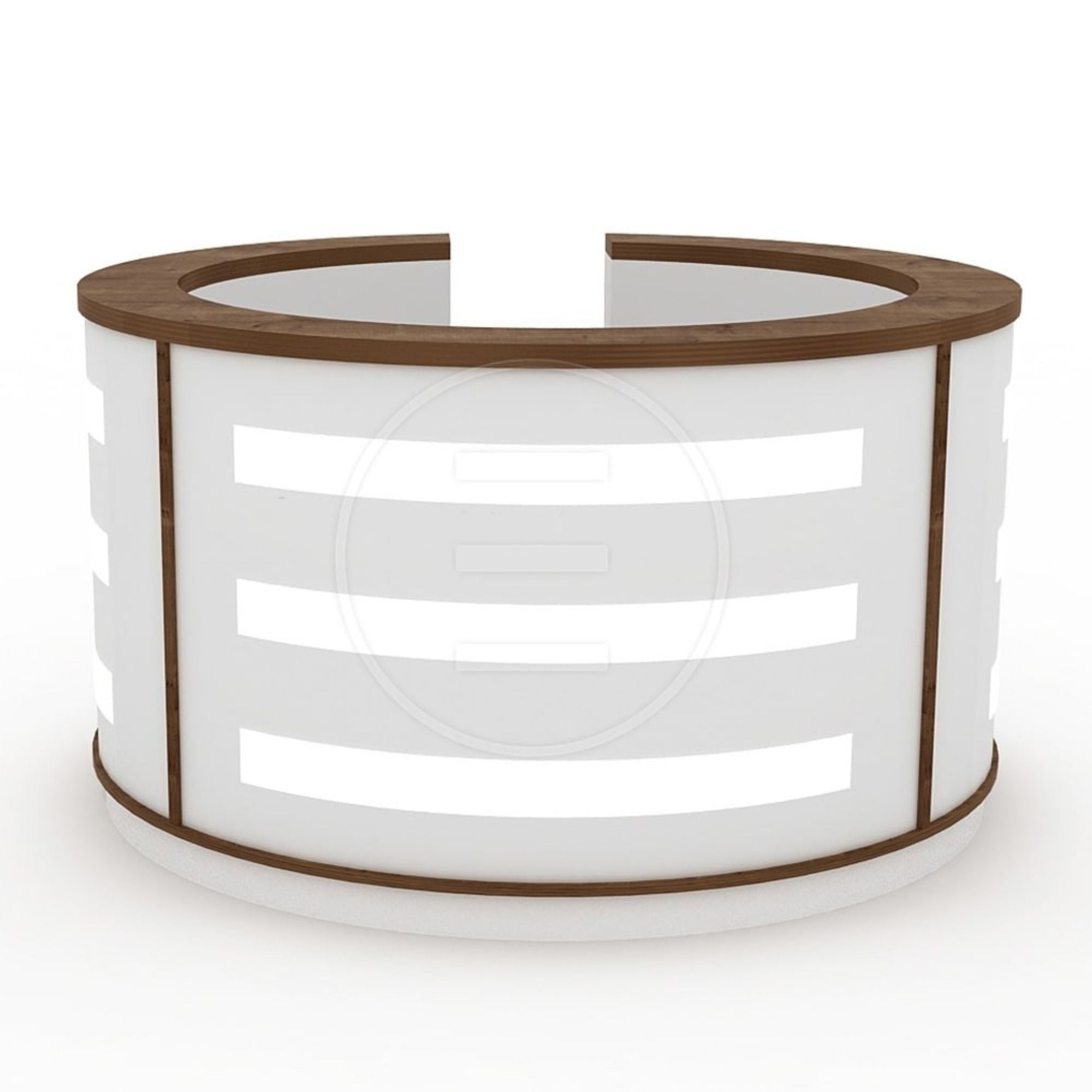 Alpeda - Hollywood Island Reception Desk