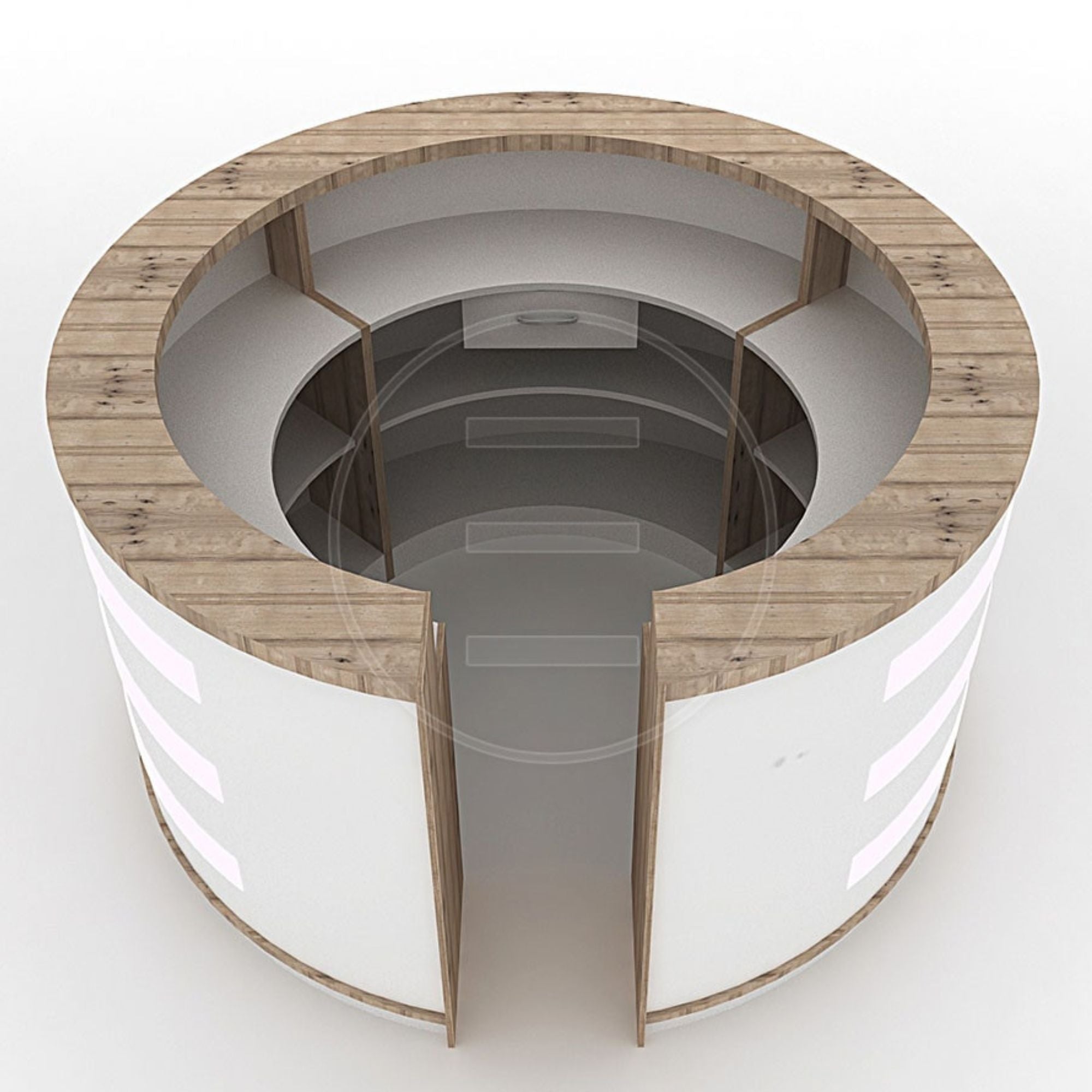 Alpeda - Hollywood Island Reception Desk