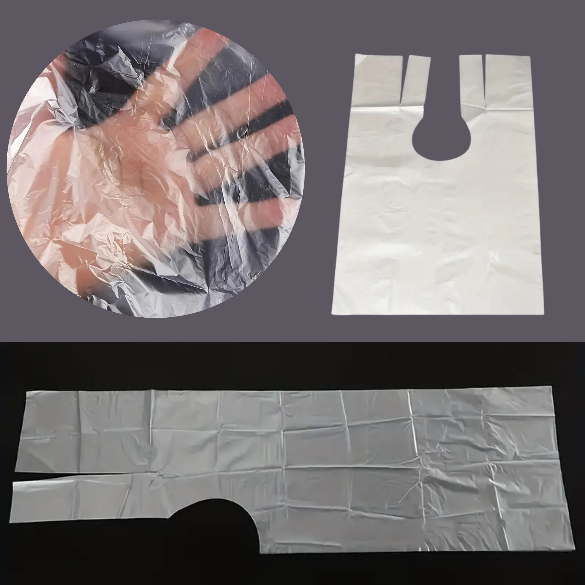 DMI Professional - Disposables Shoulder Capes (100 Pack)