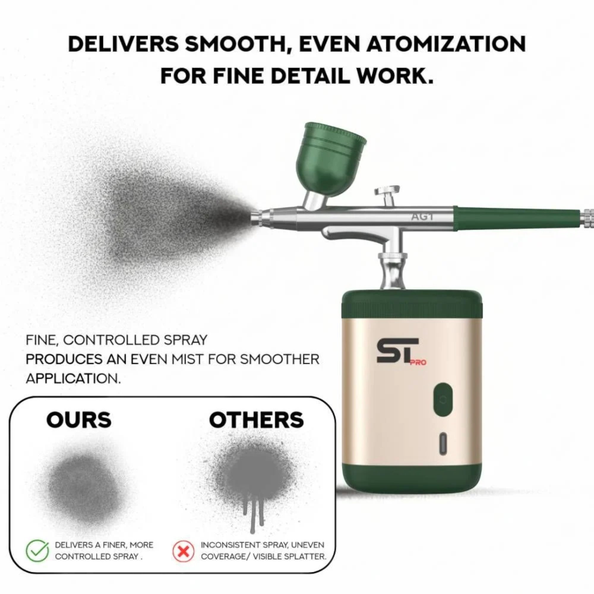 Supreme Trimmer - Airbrush Gun Kit - Sand