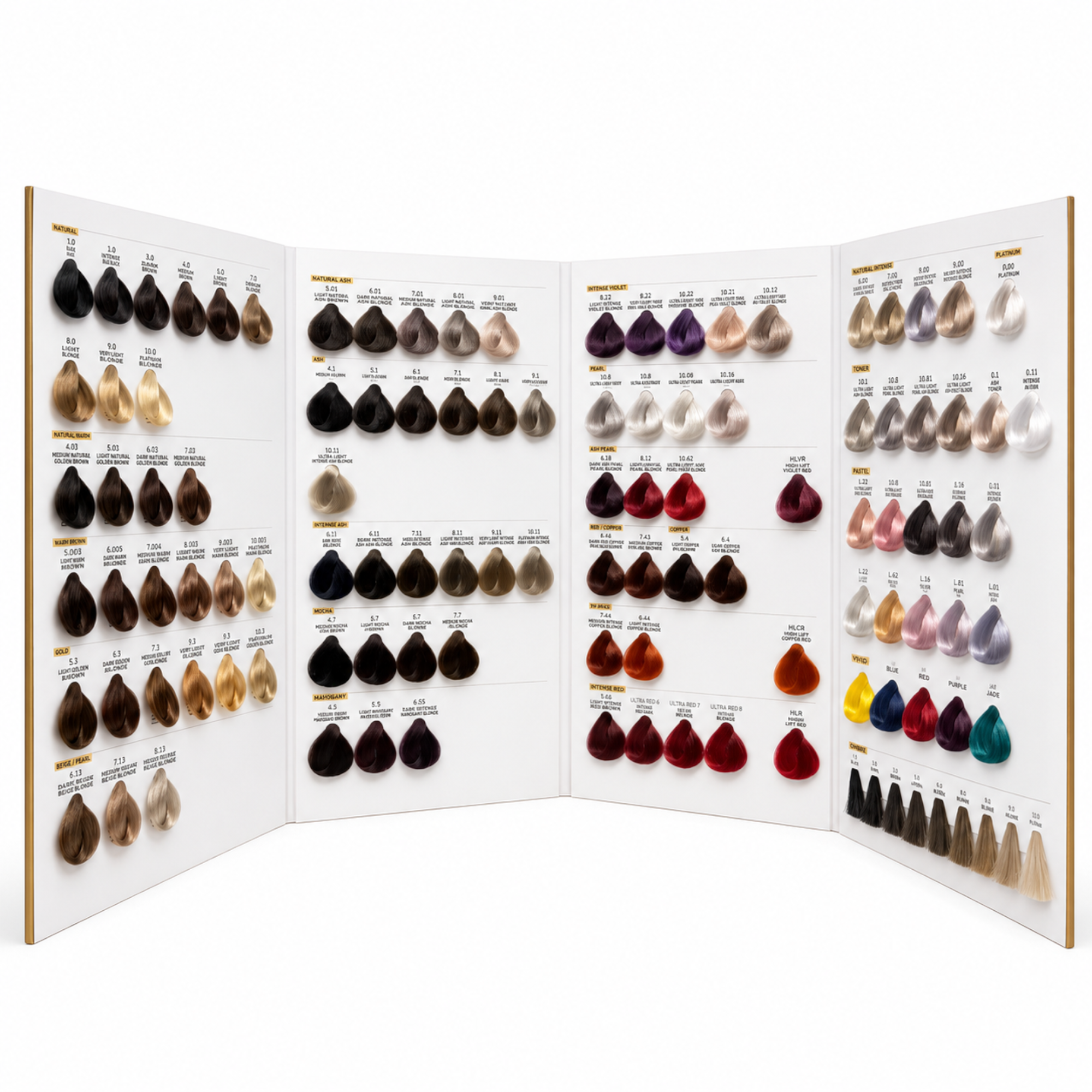 Osmo - Ikon Tufted Shade Chart